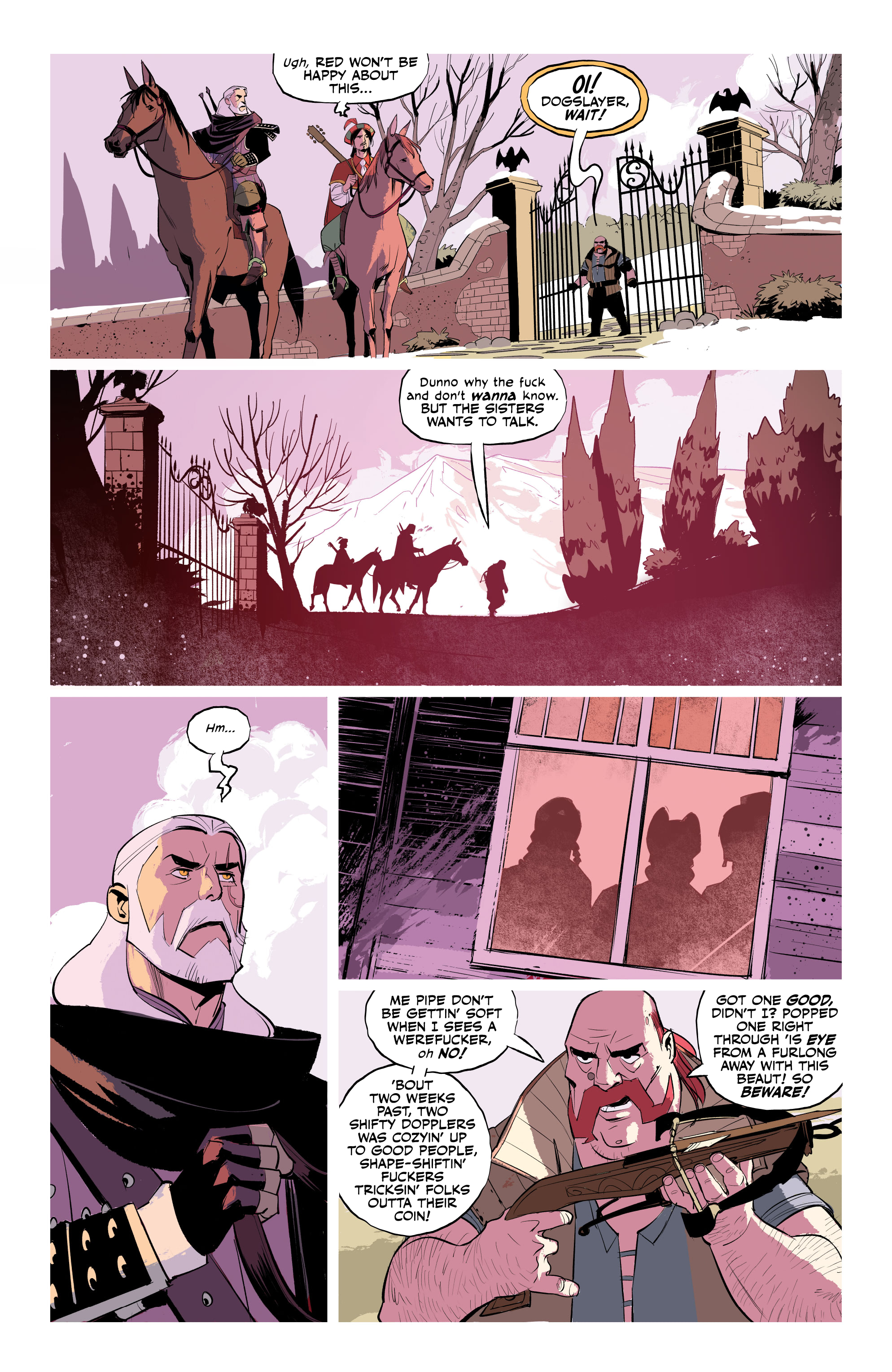 Read online The Witcher: The Ballad of Two Wolves comic -  Issue #1 - 16