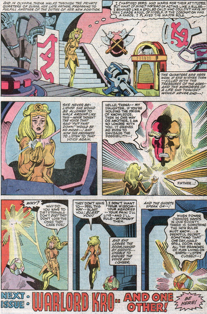 Read online Eternals (1985) comic -  Issue #1 - 34