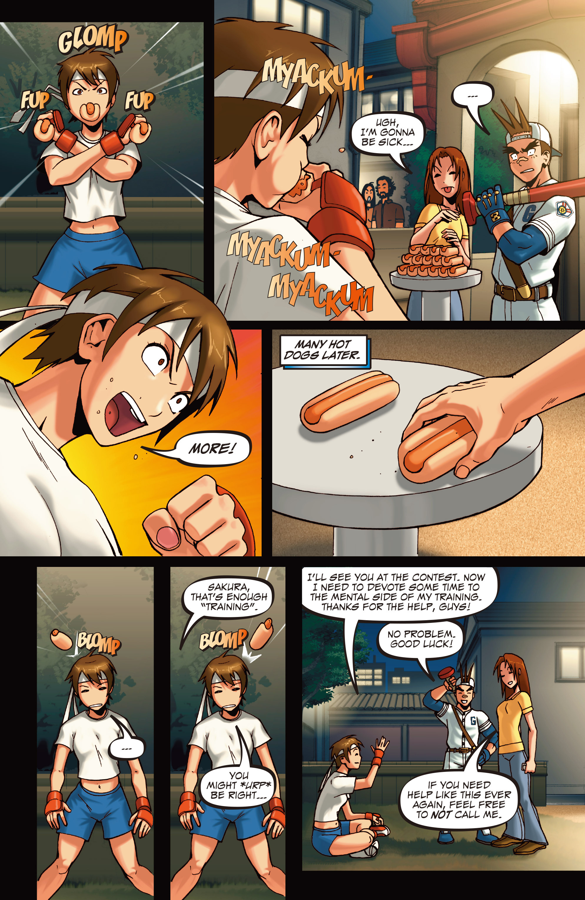 Read online Street Fighter Legends: Sakura comic -  Issue #3 - 17