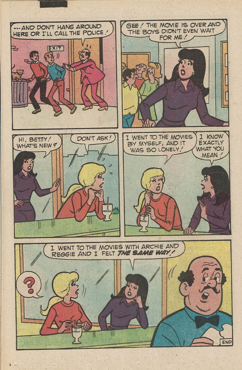 Read online Reggie and Me (1966) comic -  Issue #121 - 24
