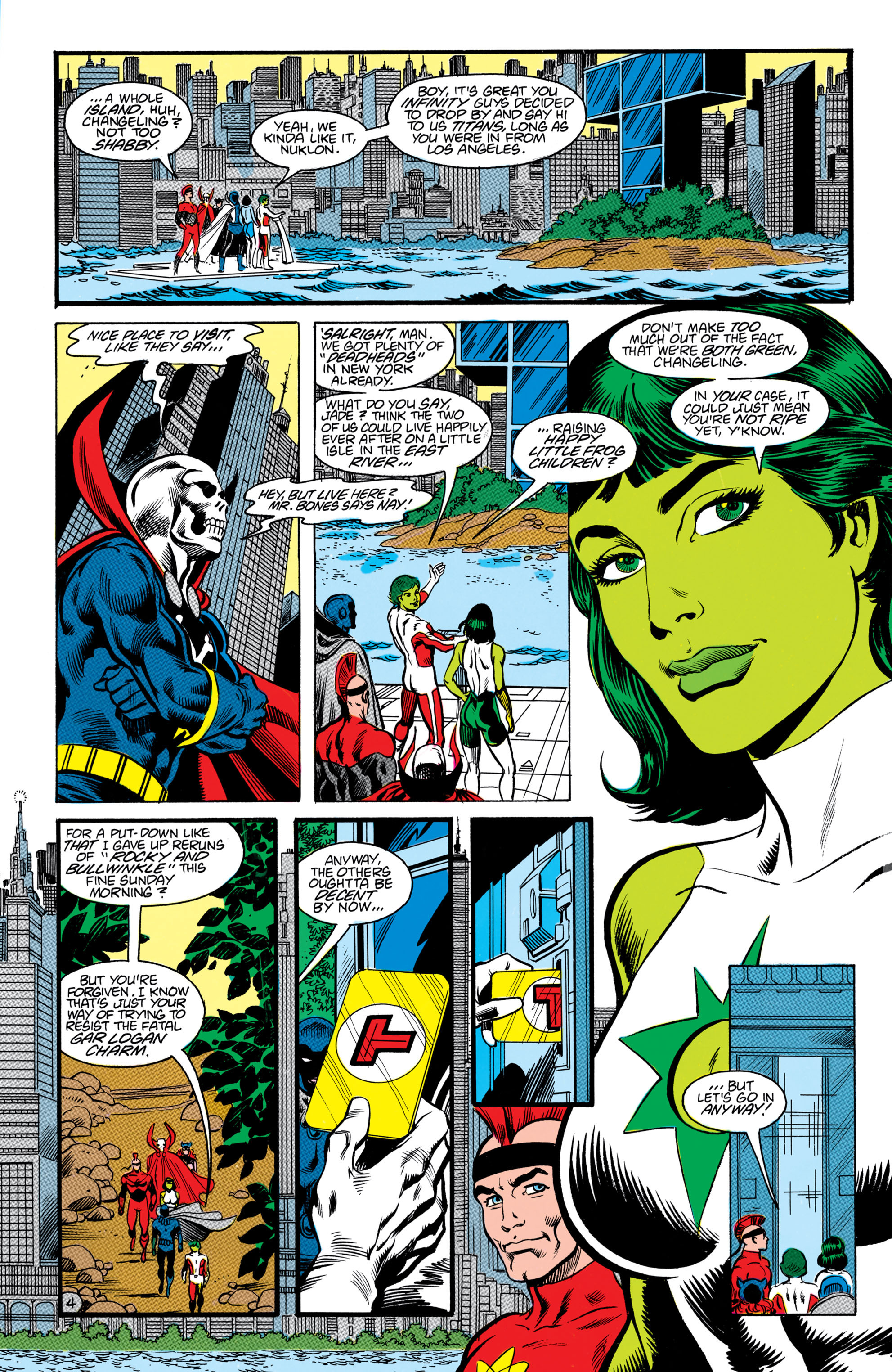 Read online The New Teen Titans (1984) comic -  Issue #38 - 5