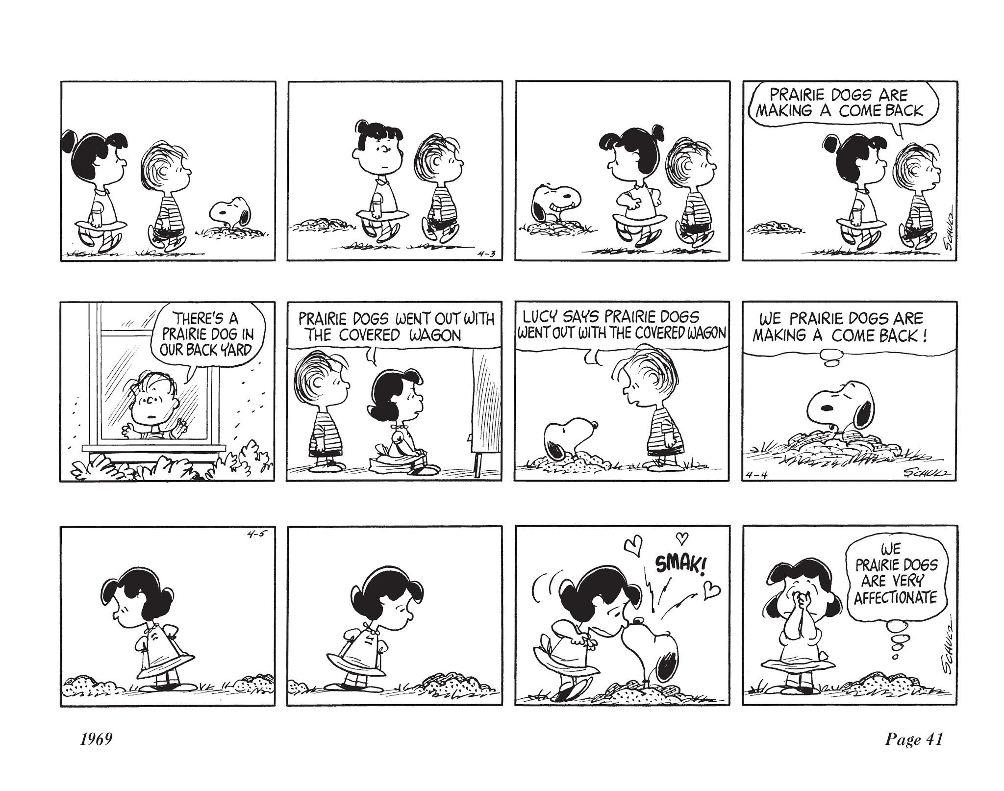 Read online The Complete Peanuts comic -  Issue # TPB 10 - 54