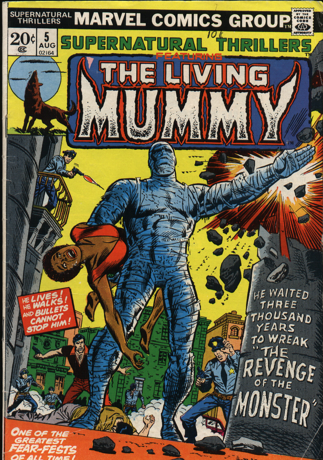 Read online Supernatural Thrillers comic -  Issue #5 - 1
