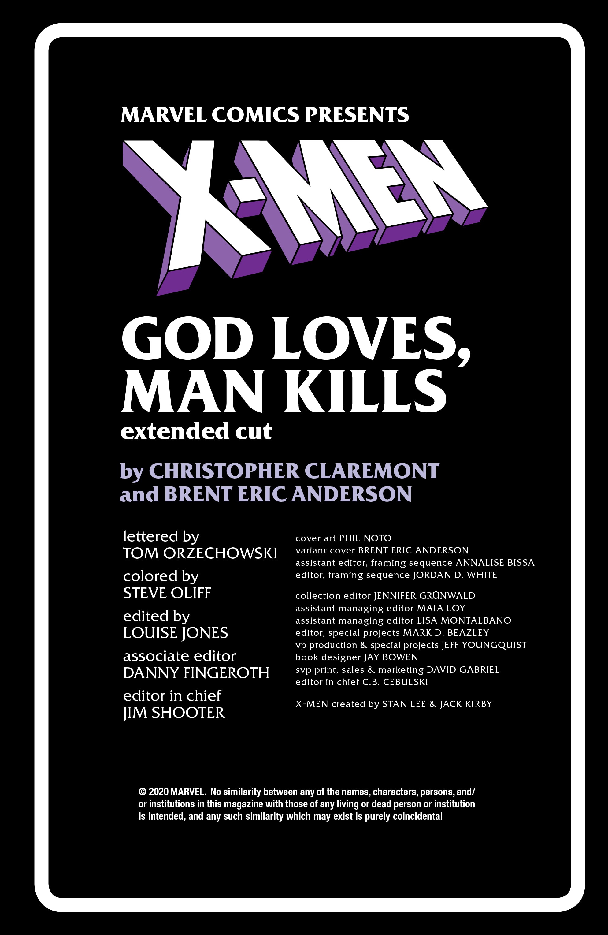 Read online X-Men: God Loves, Man Kills Extended Cut comic -  Issue #2 - 2