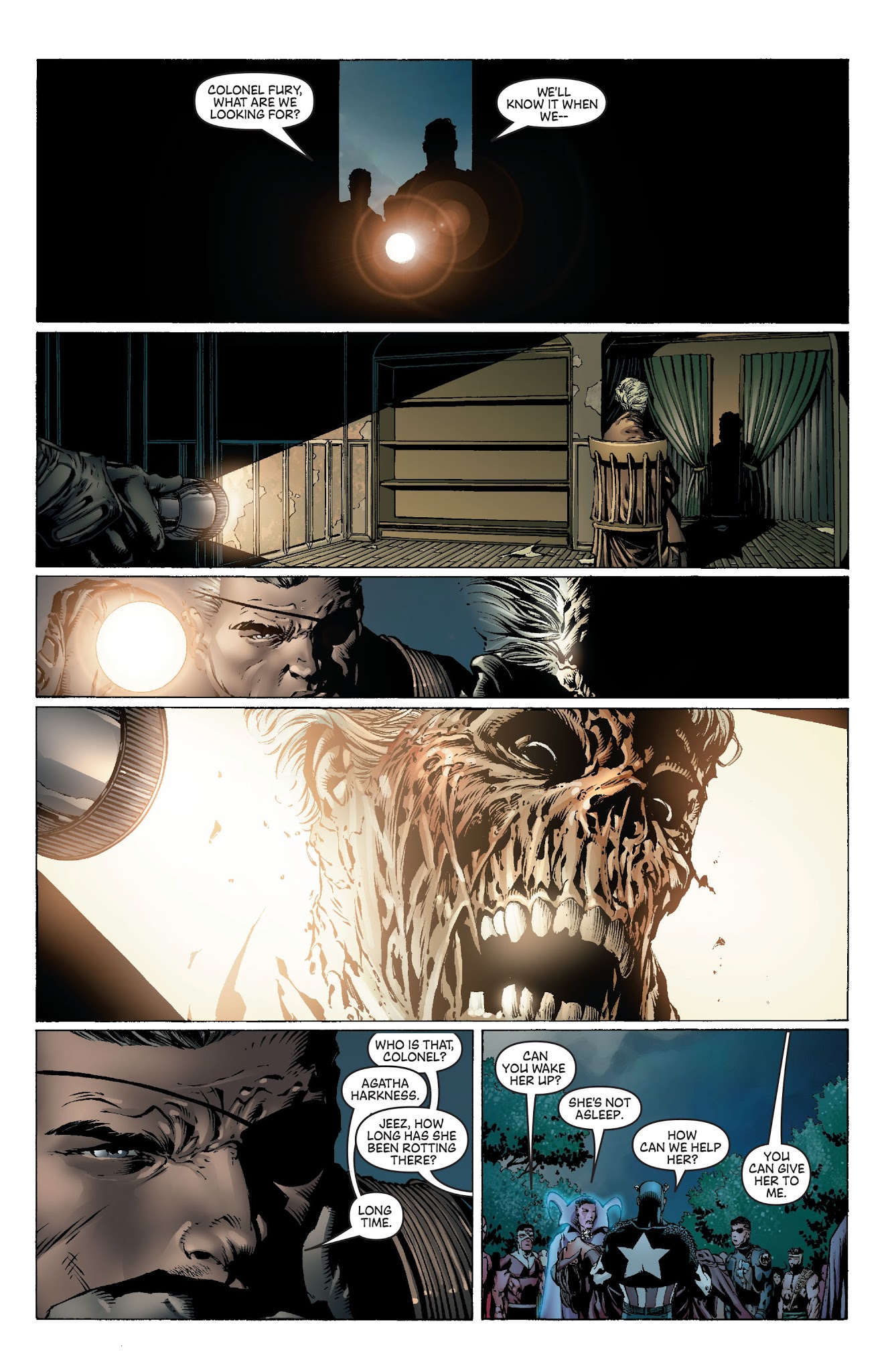 Read online Avengers Disassembled comic -  Issue #4 - 24