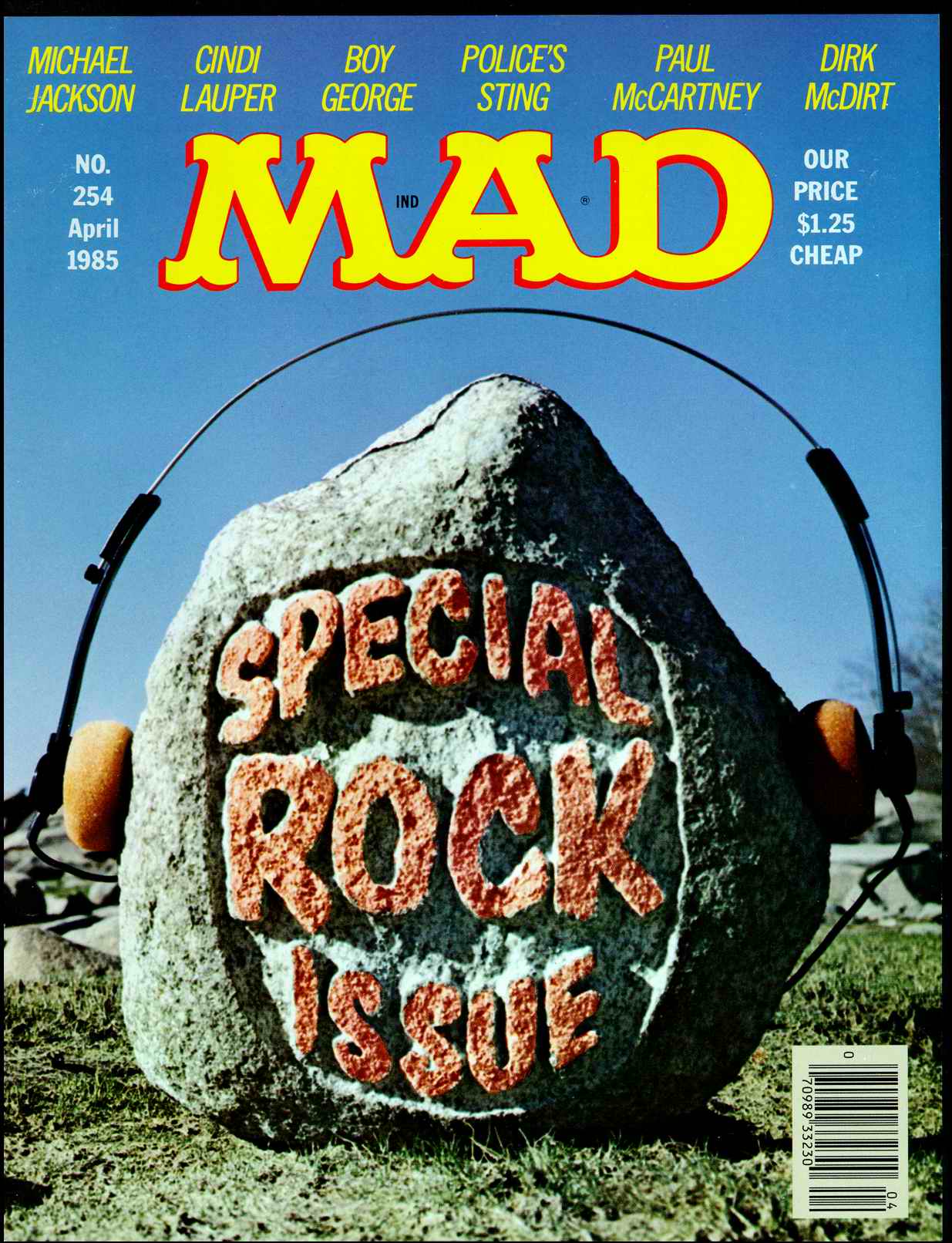 Read online MAD comic -  Issue #254 - 1