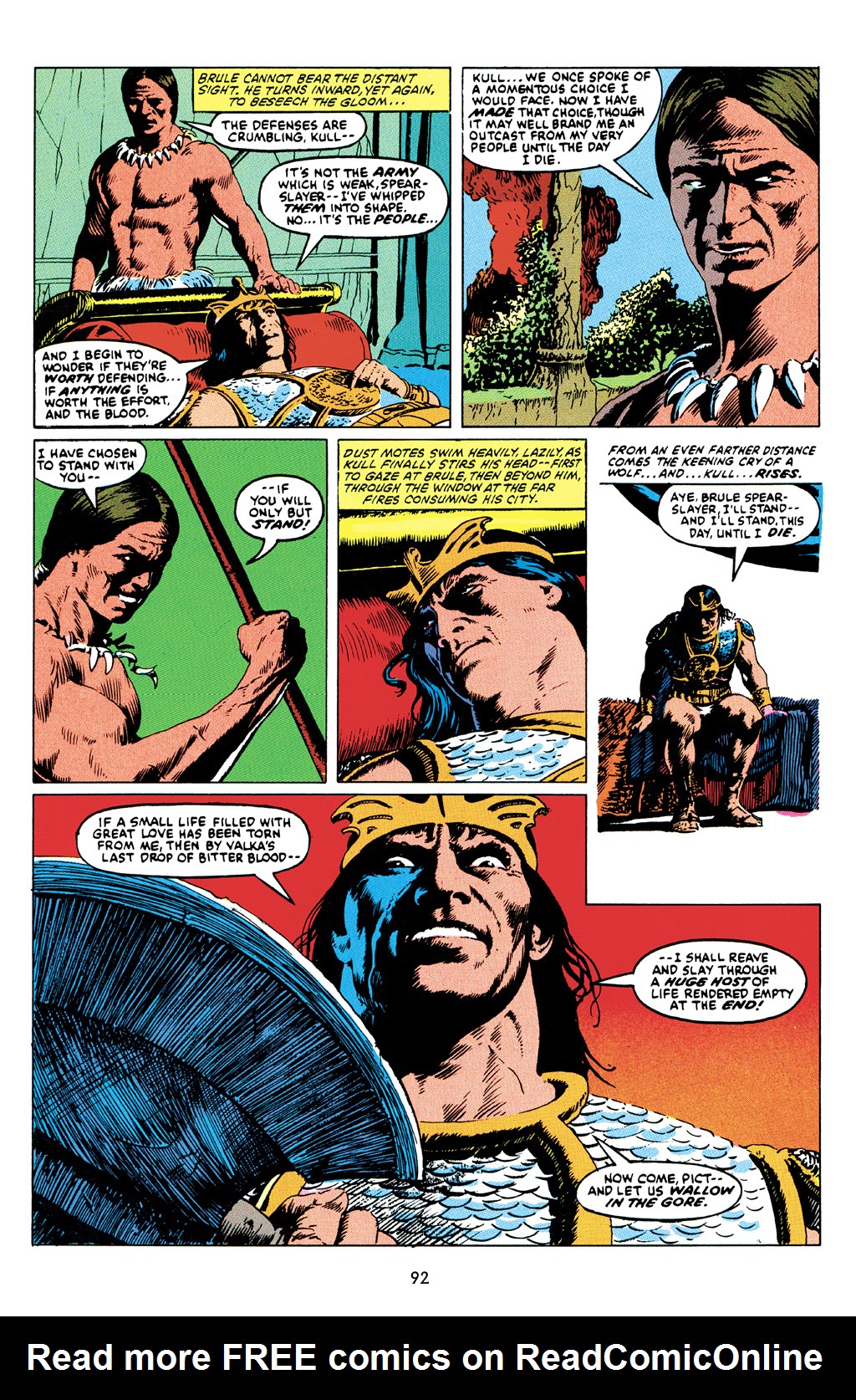 Read online The Chronicles of Kull comic -  Issue # TPB 4 (Part 1) - 91