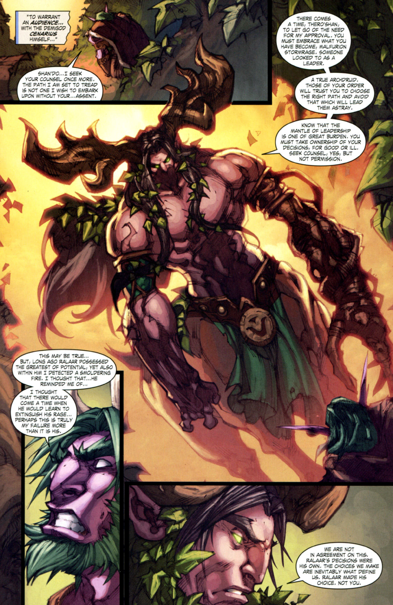 Read online World of Warcraft: Curse of the Worgen comic -  Issue #4 - 14