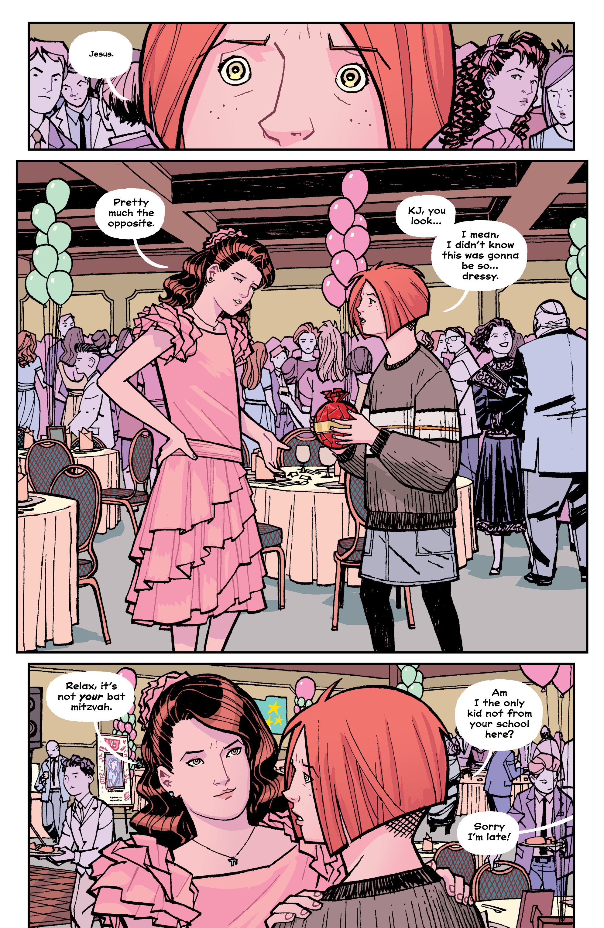 Read online Paper Girls comic -  Issue #30 - 7