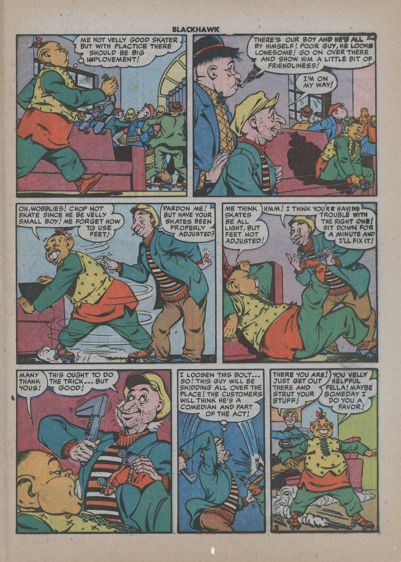 Read online Blackhawk (1957) comic -  Issue #40 - 38