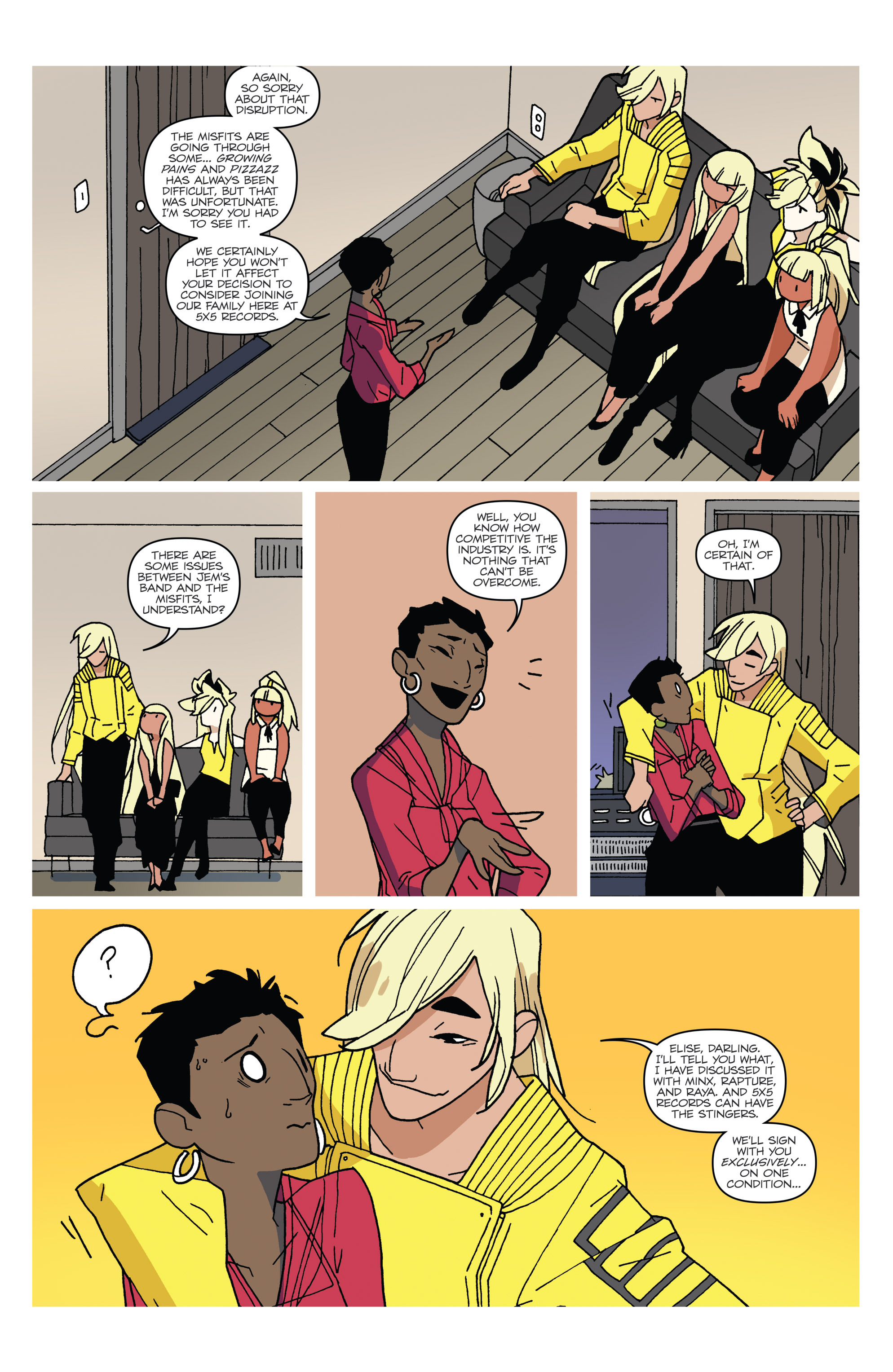Read online Jem and The Holograms comic -  Issue #19 - 23