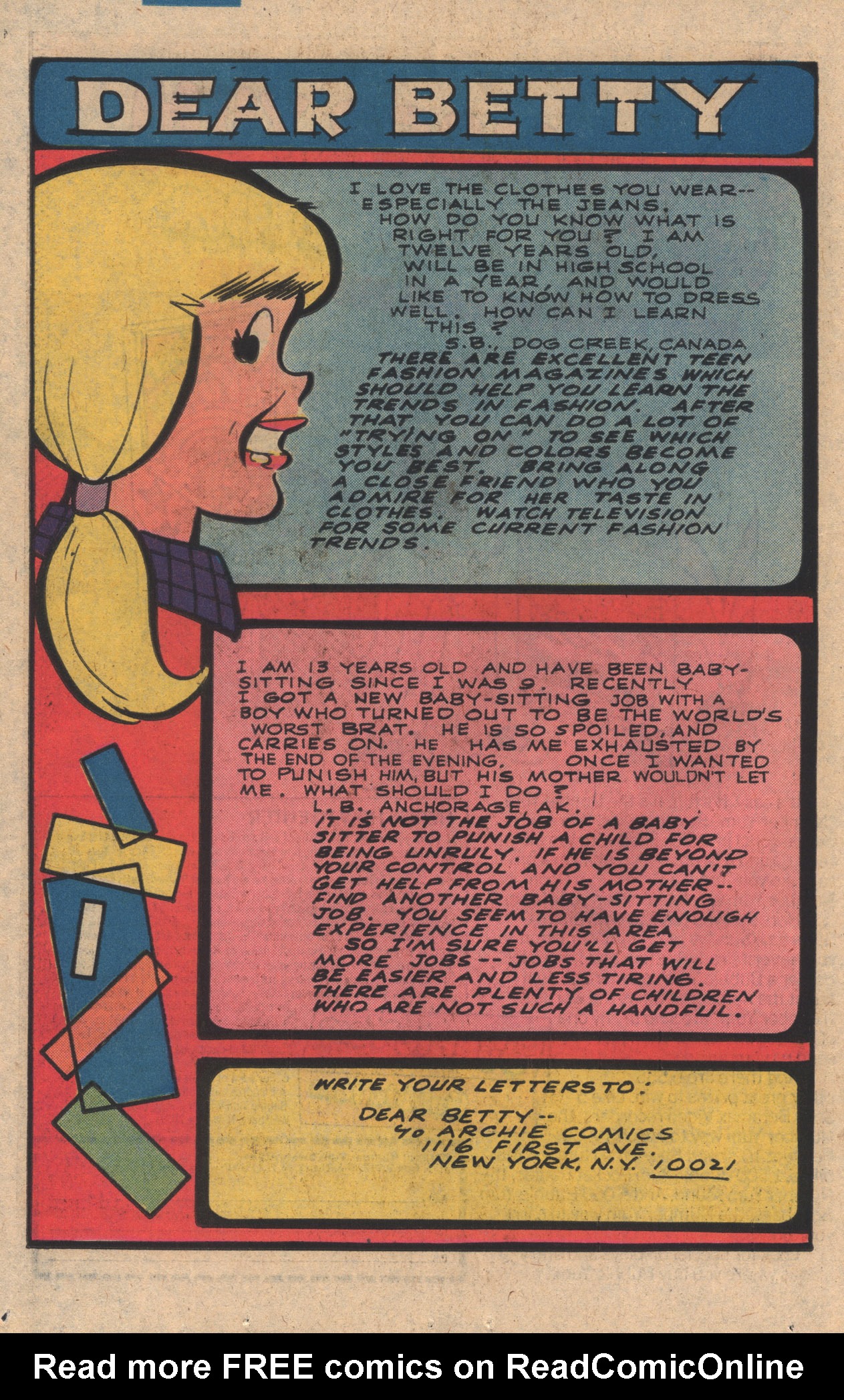 Read online Betty and Me comic -  Issue #108 - 25