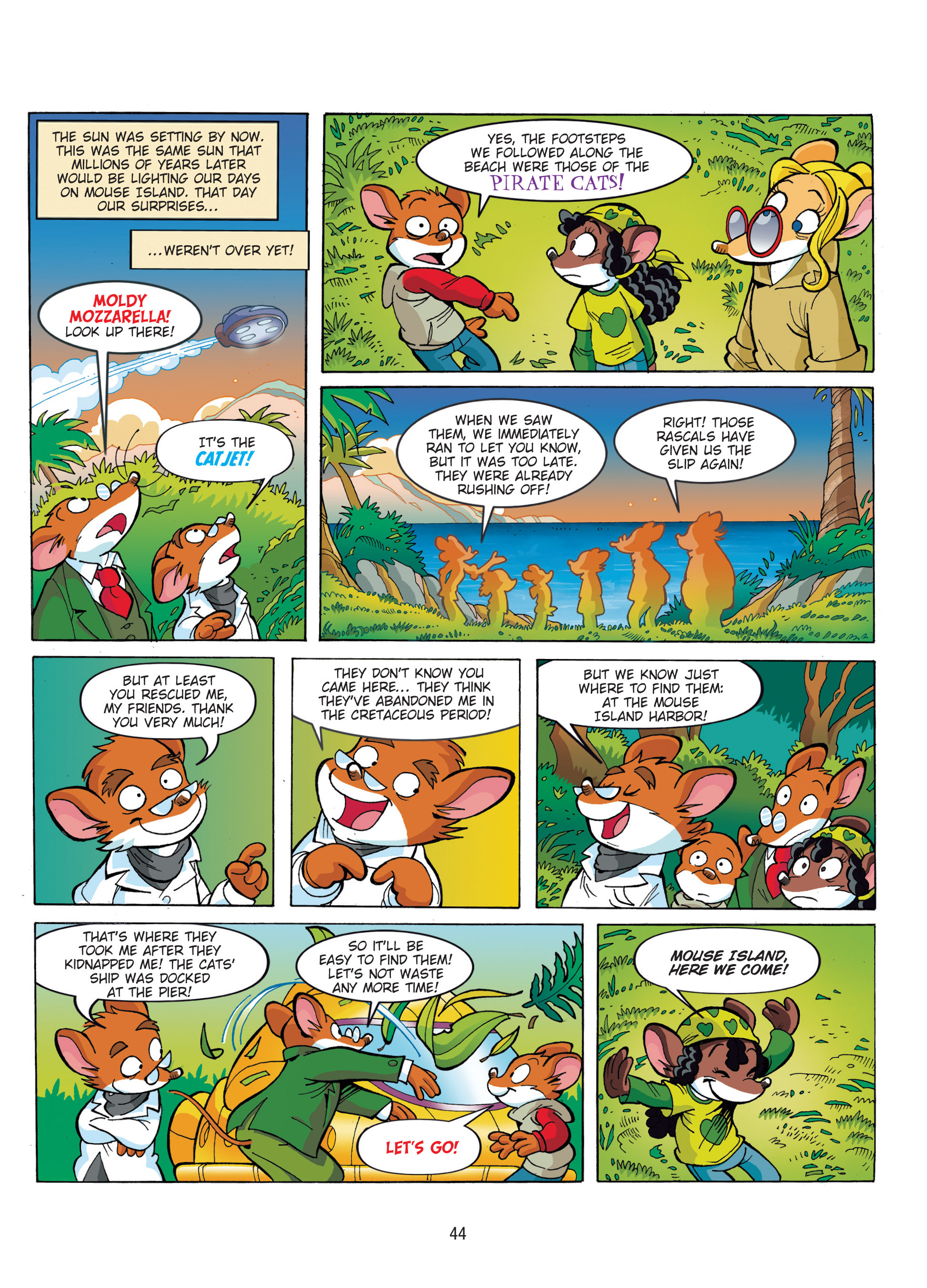 Read online Geronimo Stilton comic -  Issue # TPB 7 - 44