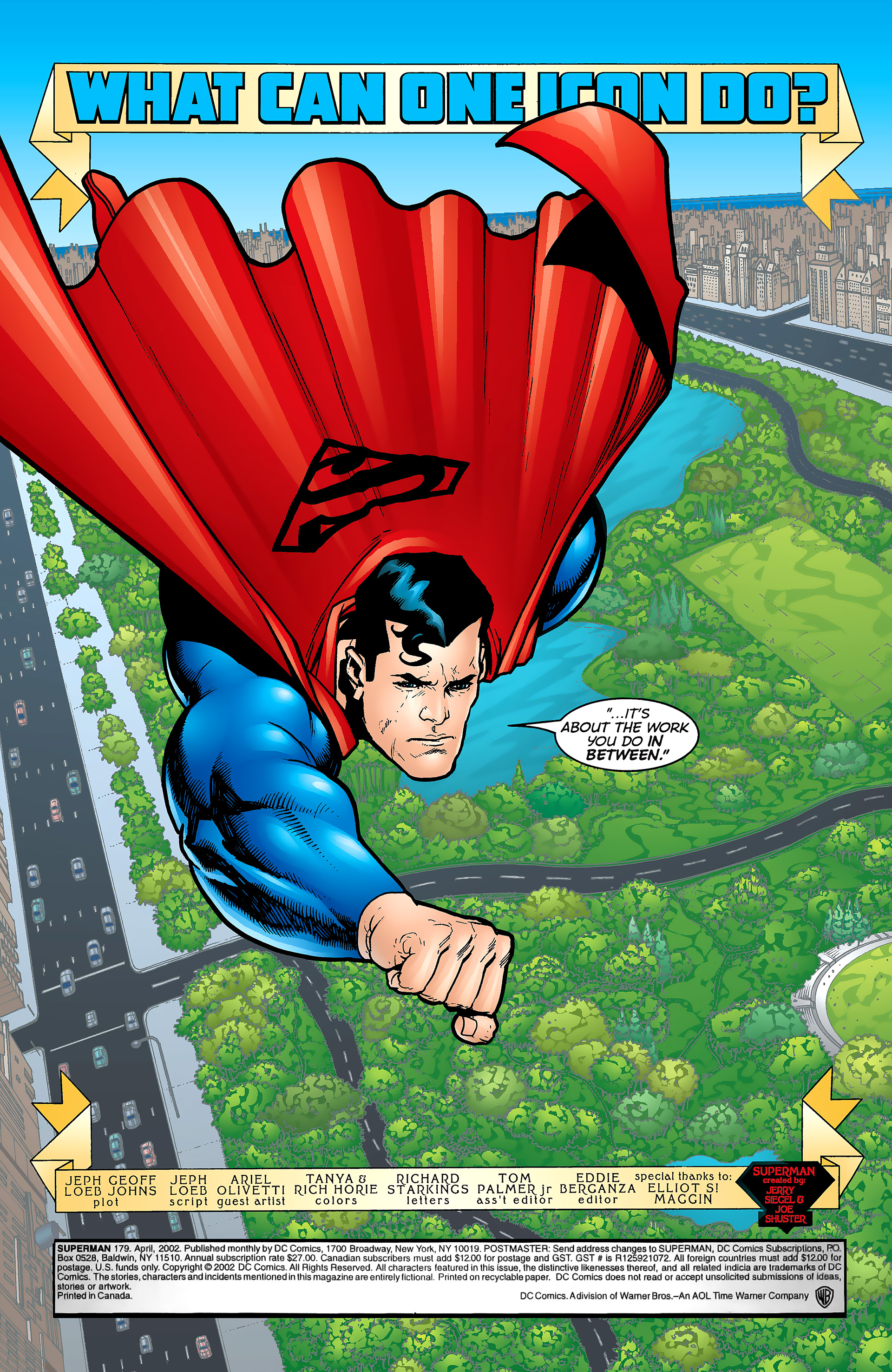 Read online Superman (1987) comic -  Issue #179 - 4