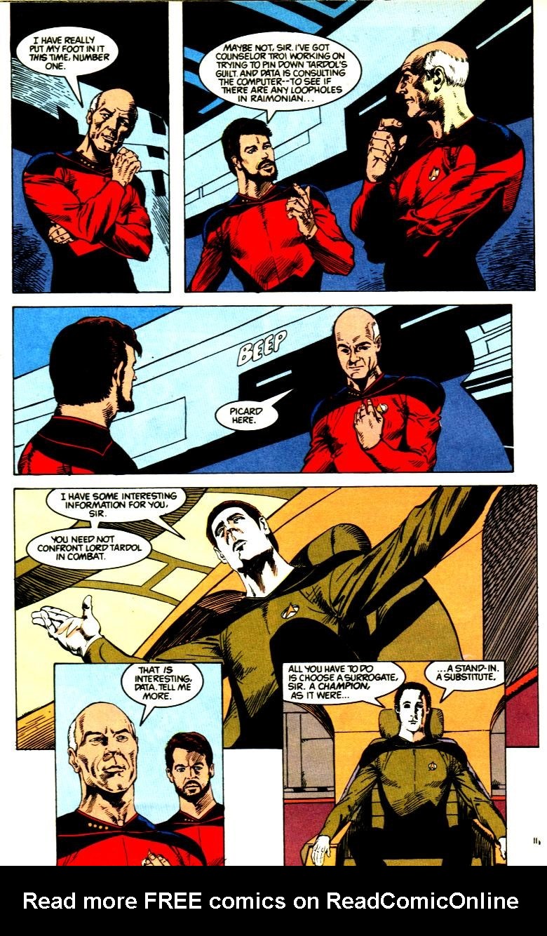 Read online Star Trek: The Next Generation (1989) comic -  Issue #2 - 12