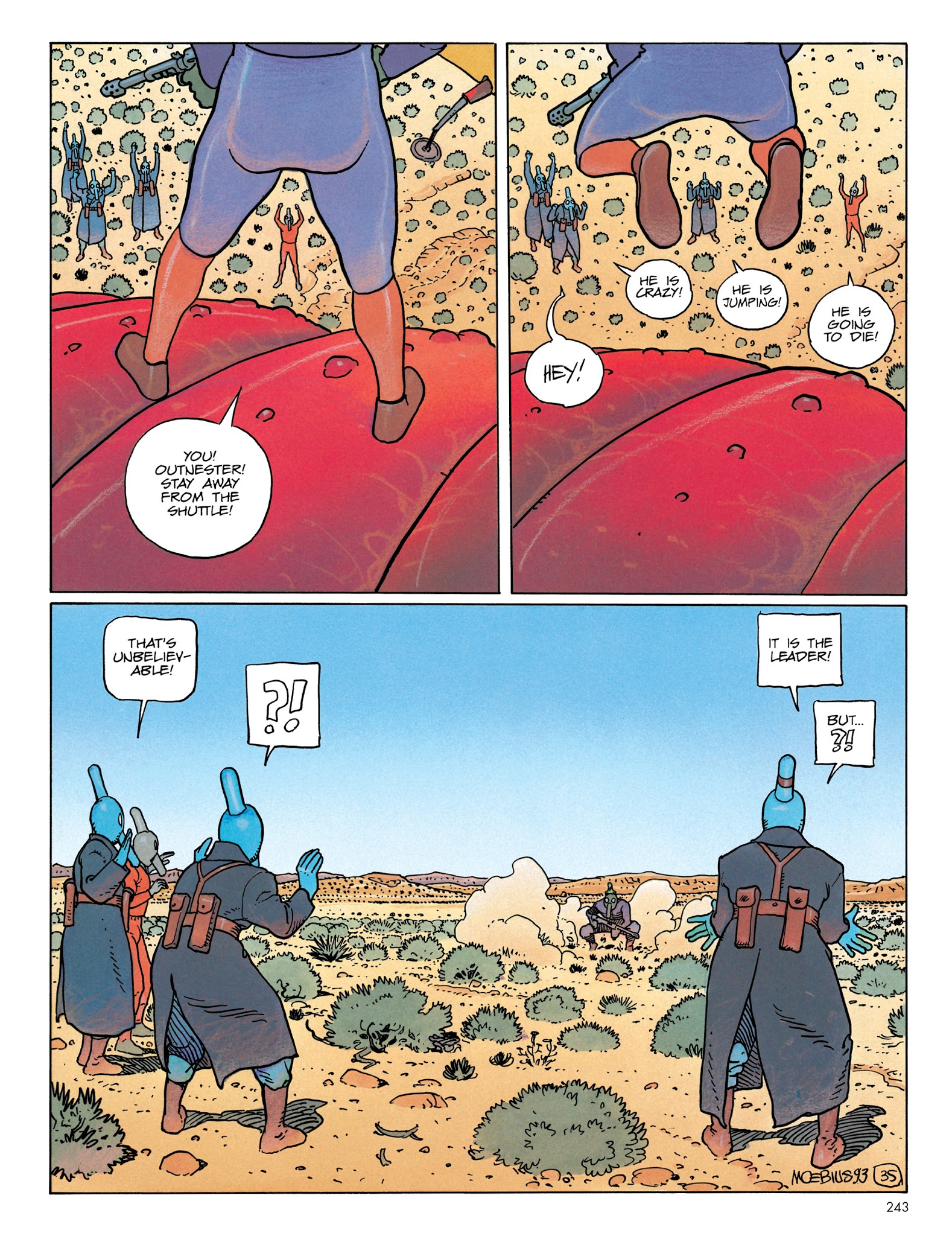 Read online Moebius Library comic -  Issue # TPB - 240