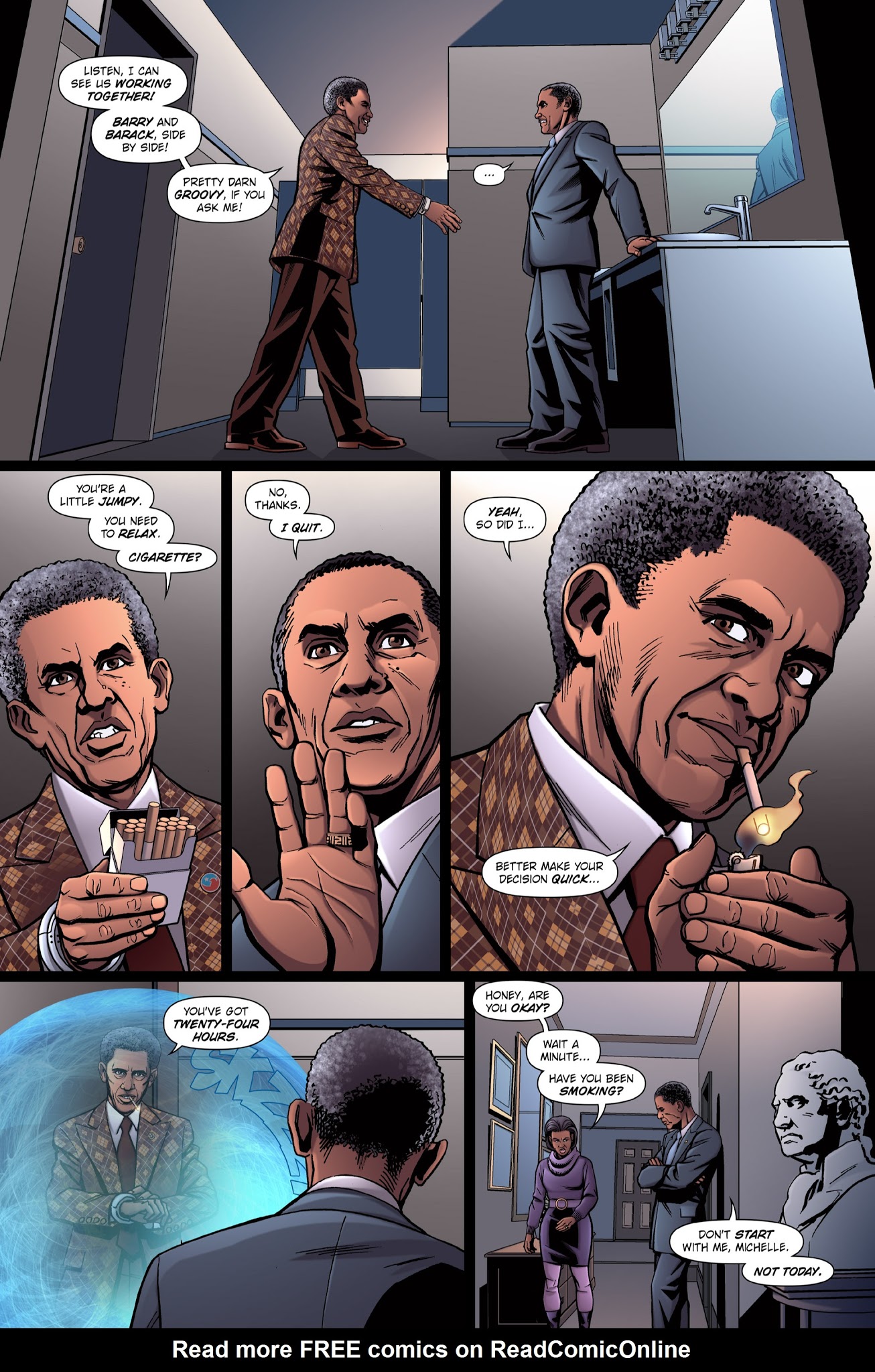 Read online Parallel Man comic -  Issue #4 - 5