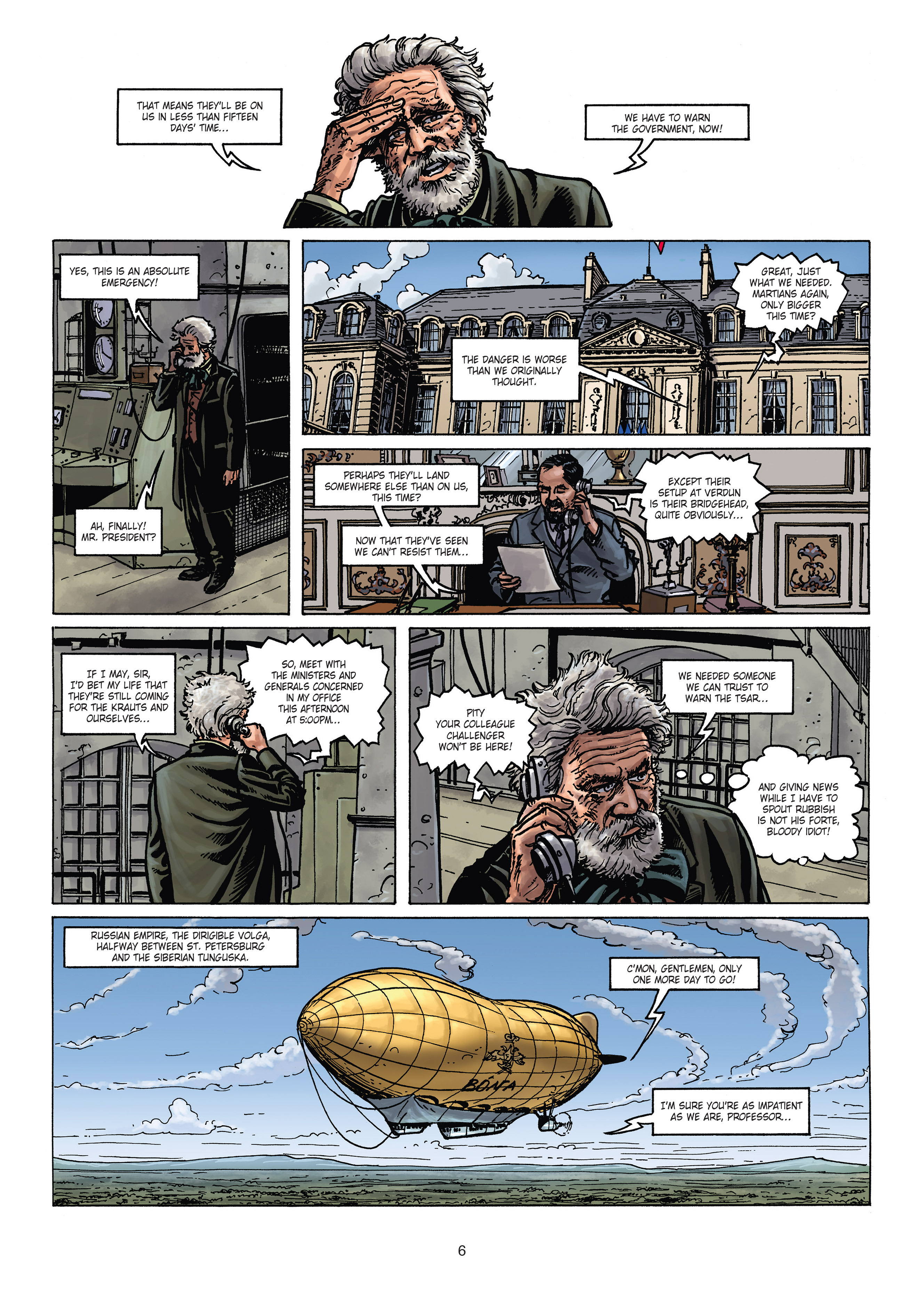 Read online War of the World War One Vol. 3: The Monsters from Mars comic -  Issue # Full - 6