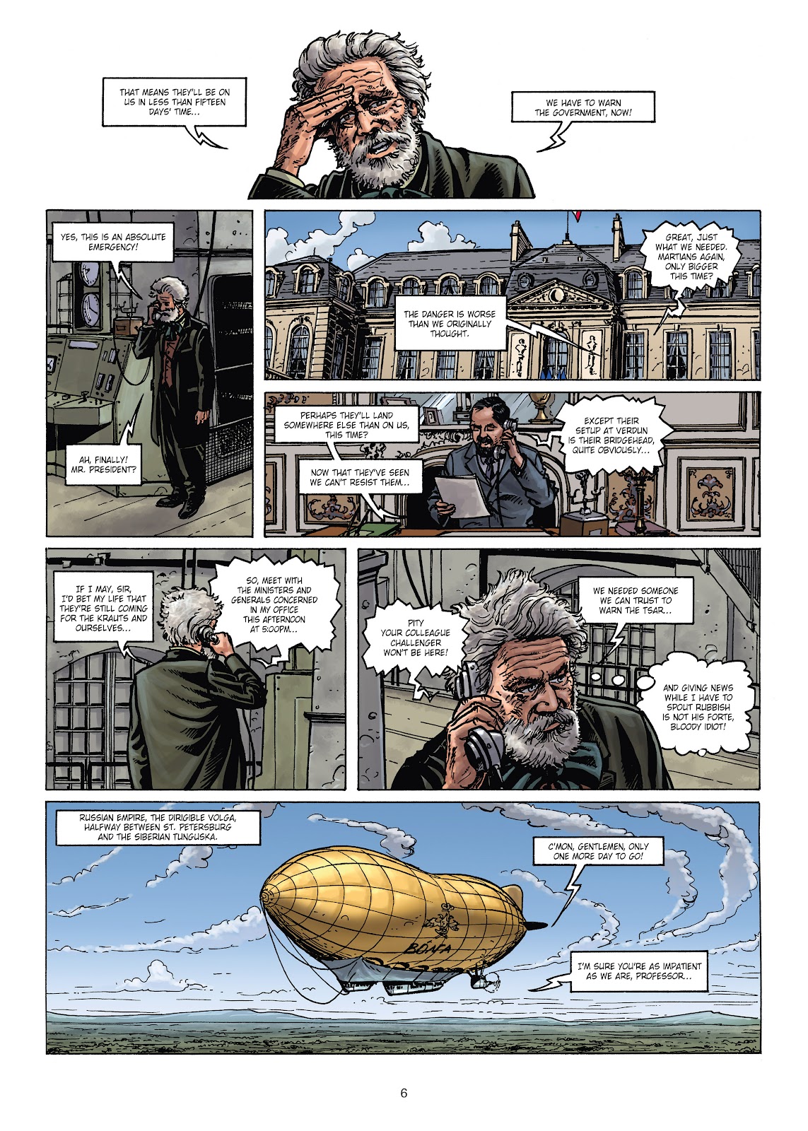 War of the World War One Vol. 3: The Monsters from Mars issue Full - Page 6