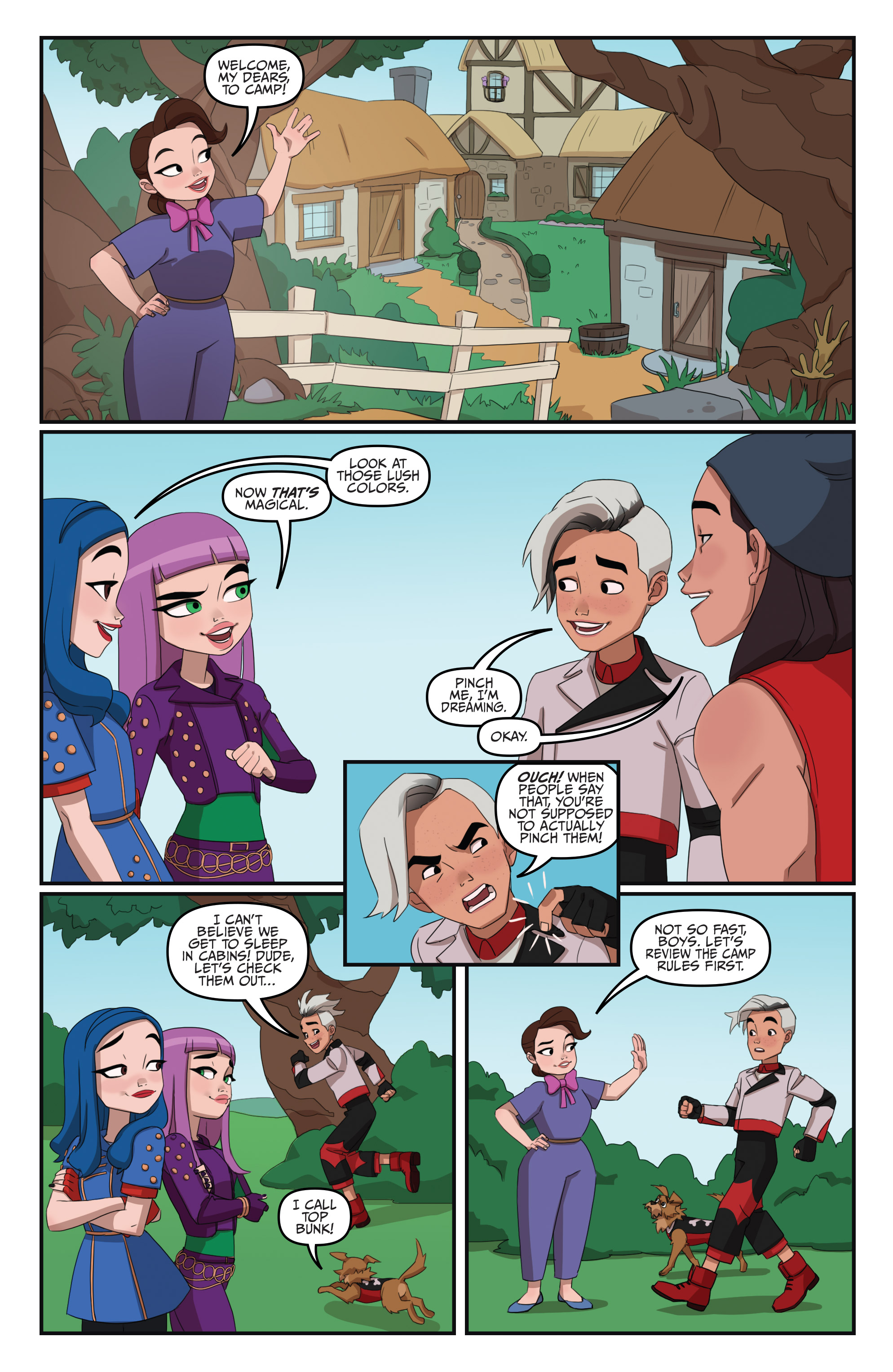 Read online Descendants: Twisted Field Trip comic -  Issue # Full - 8