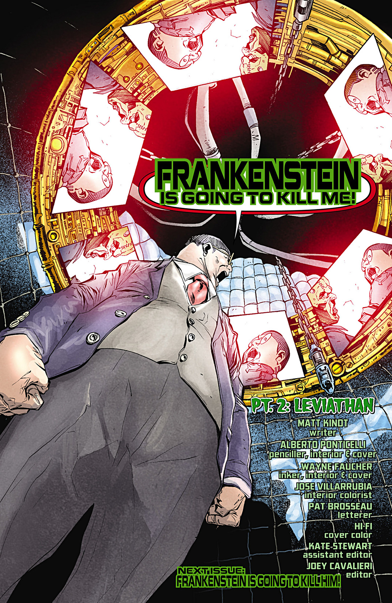 Read online Frankenstein, Agent of S.H.A.D.E. comic -  Issue #11 - 21