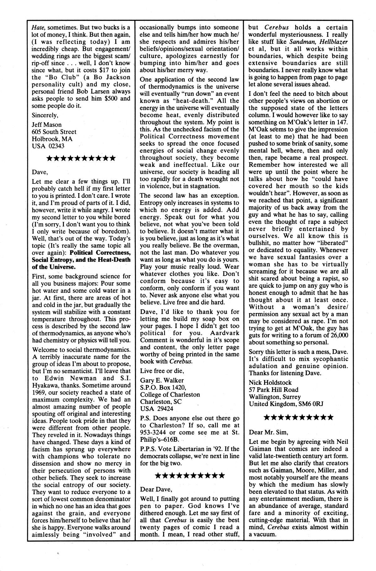 Cerebus Issue #152 #151 - English 23