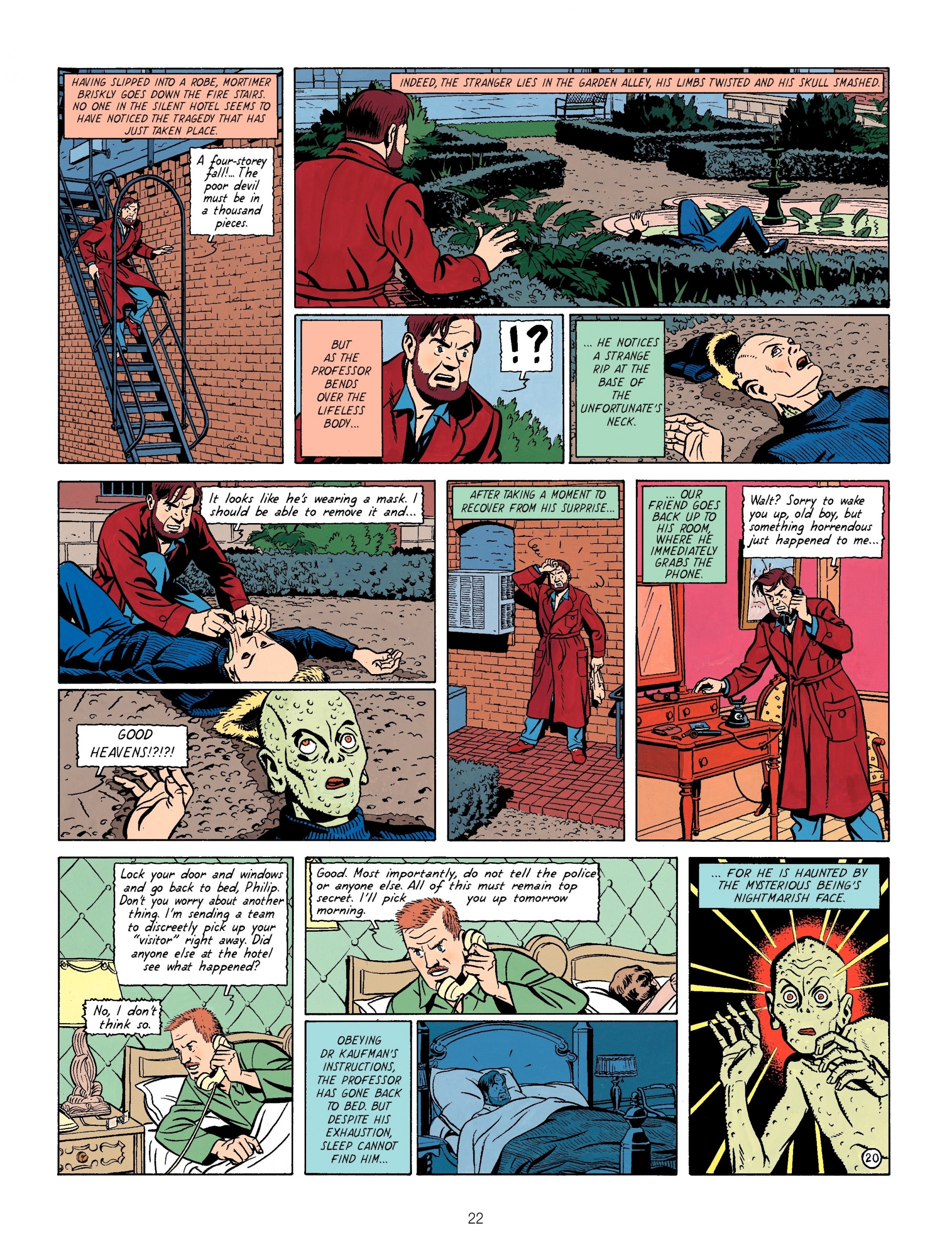 Read online Blake & Mortimer comic -  Issue #5 - 22