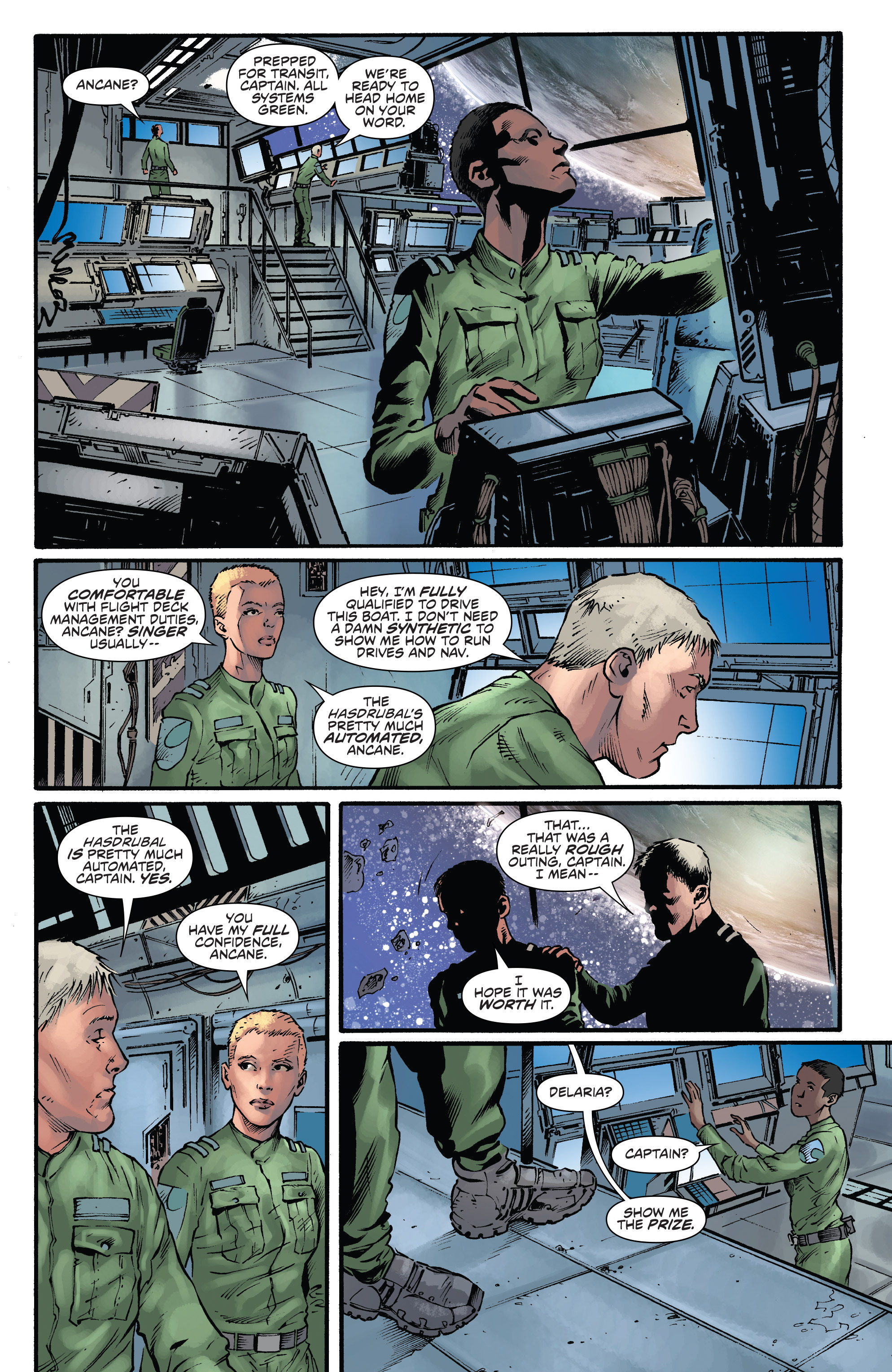 Read online Prometheus: Life and Death comic -  Issue #1 - 7