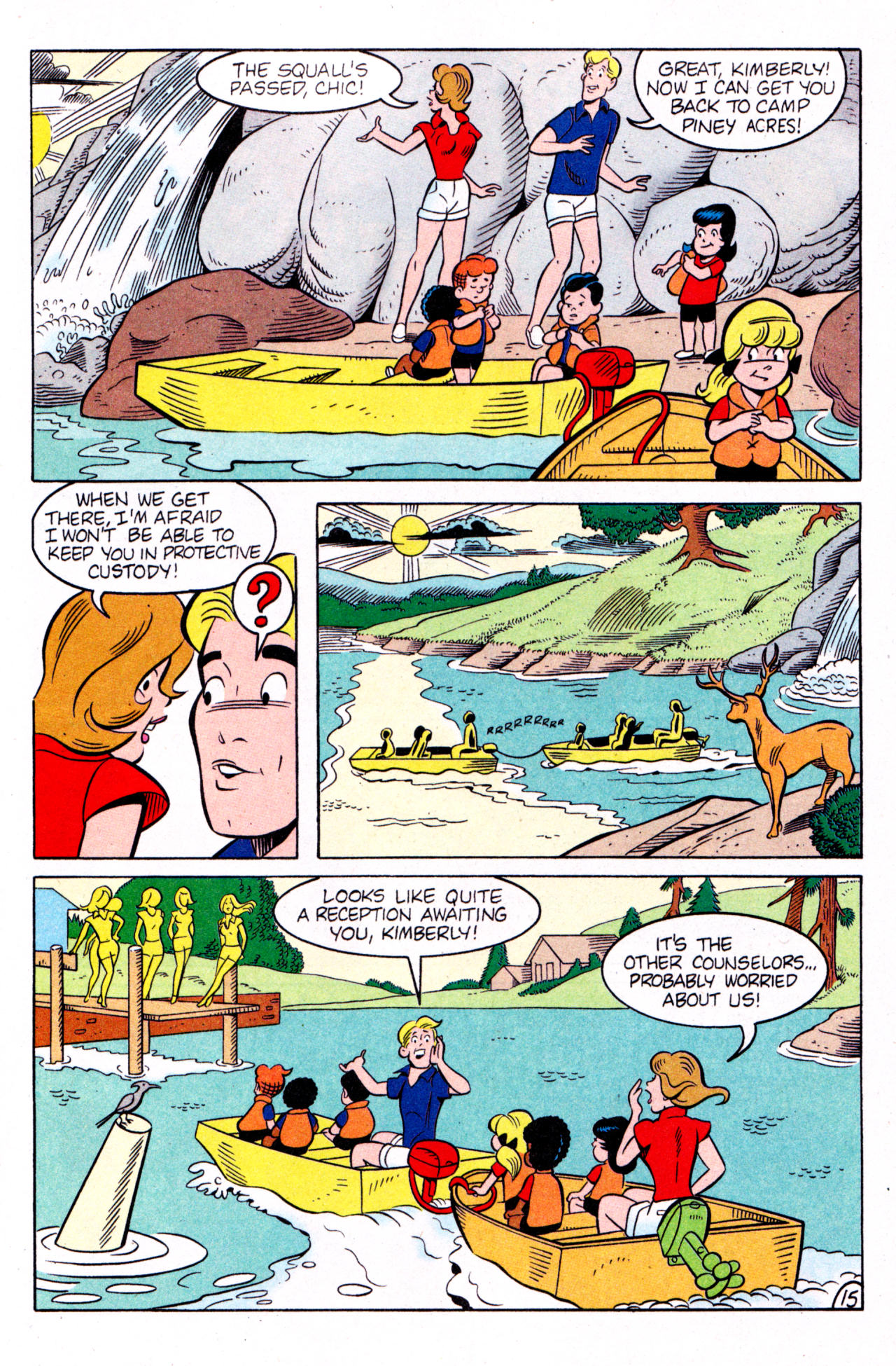 Read online Little Archie, The Legend of the Lost Lagoon, Free Comic Book Day Edition comic -  Issue # Full - 22