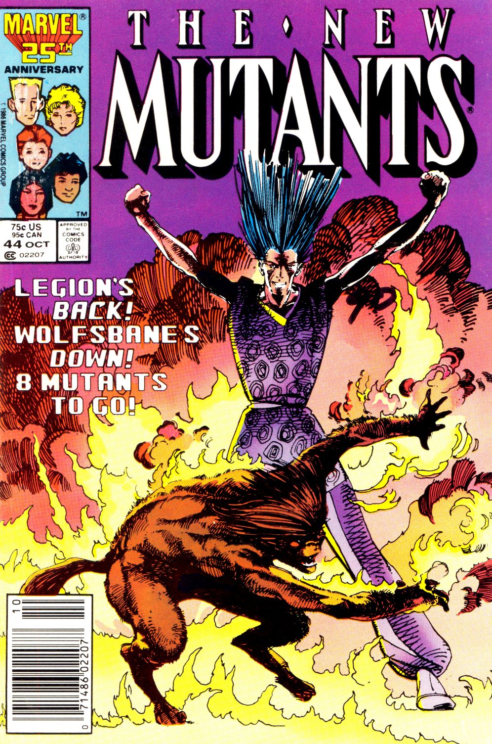 Read online The New Mutants comic -  Issue #44 - 1