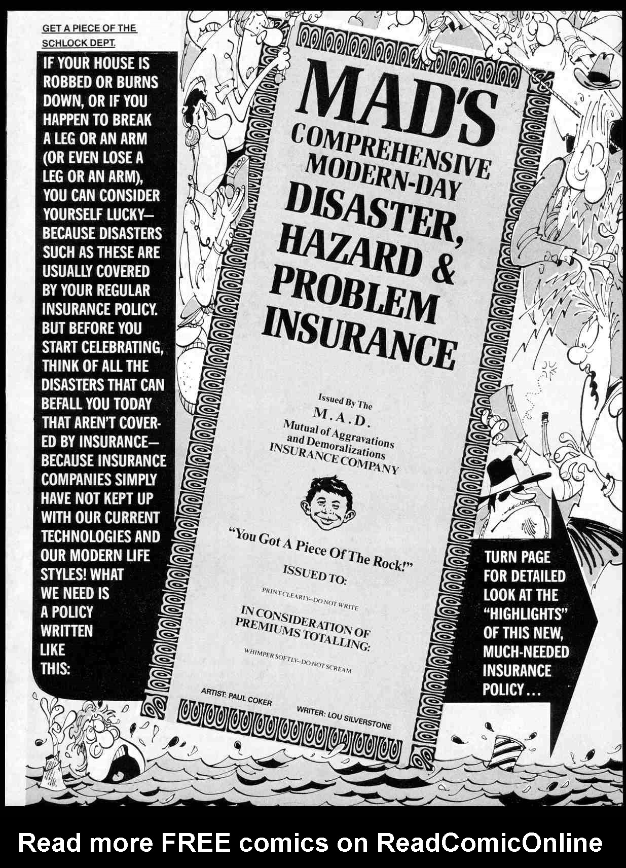 Read online MAD comic -  Issue #280 - 33