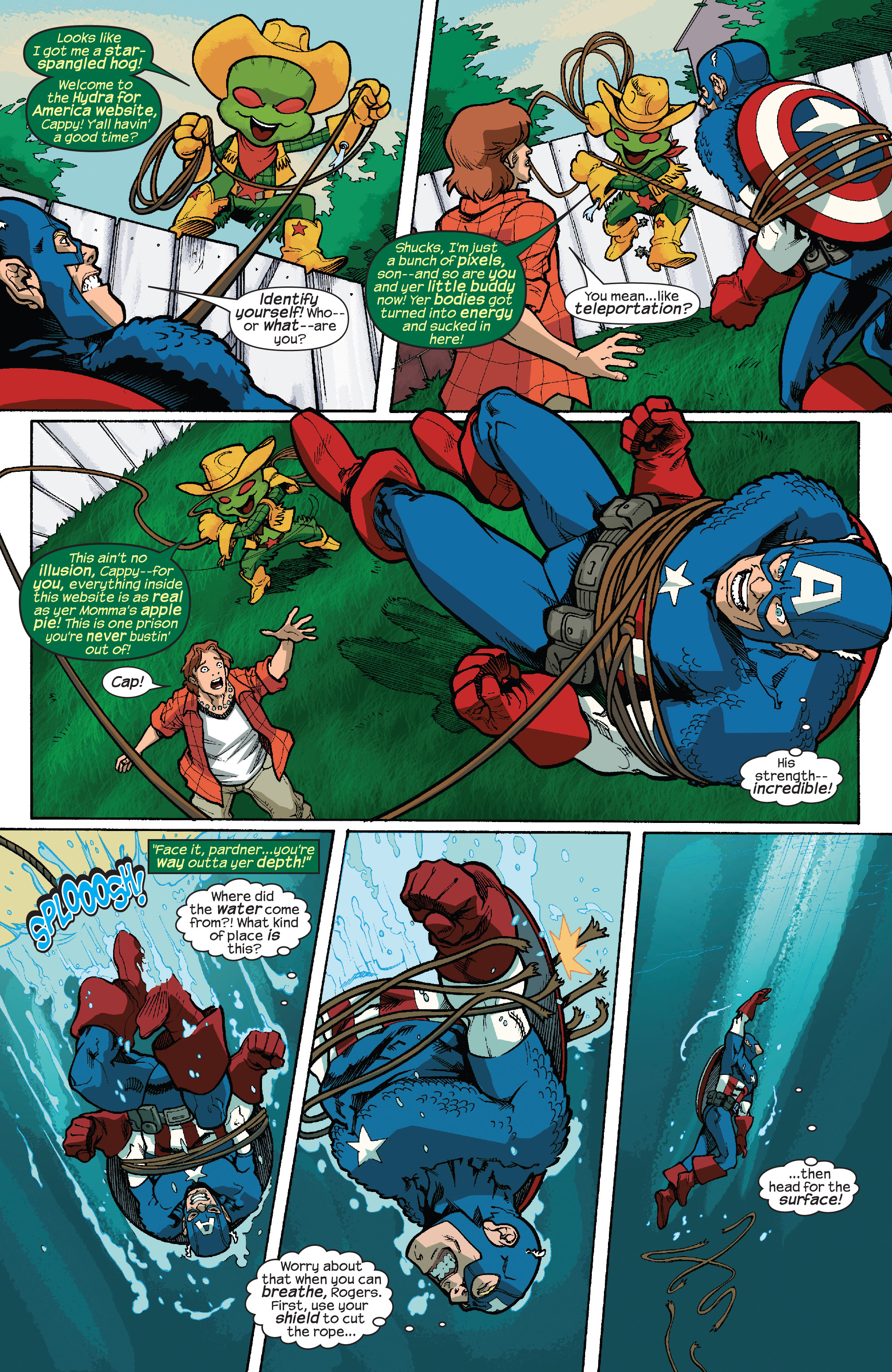 Read online Marvel Action Classics comic -  Issue # Captain America - 34
