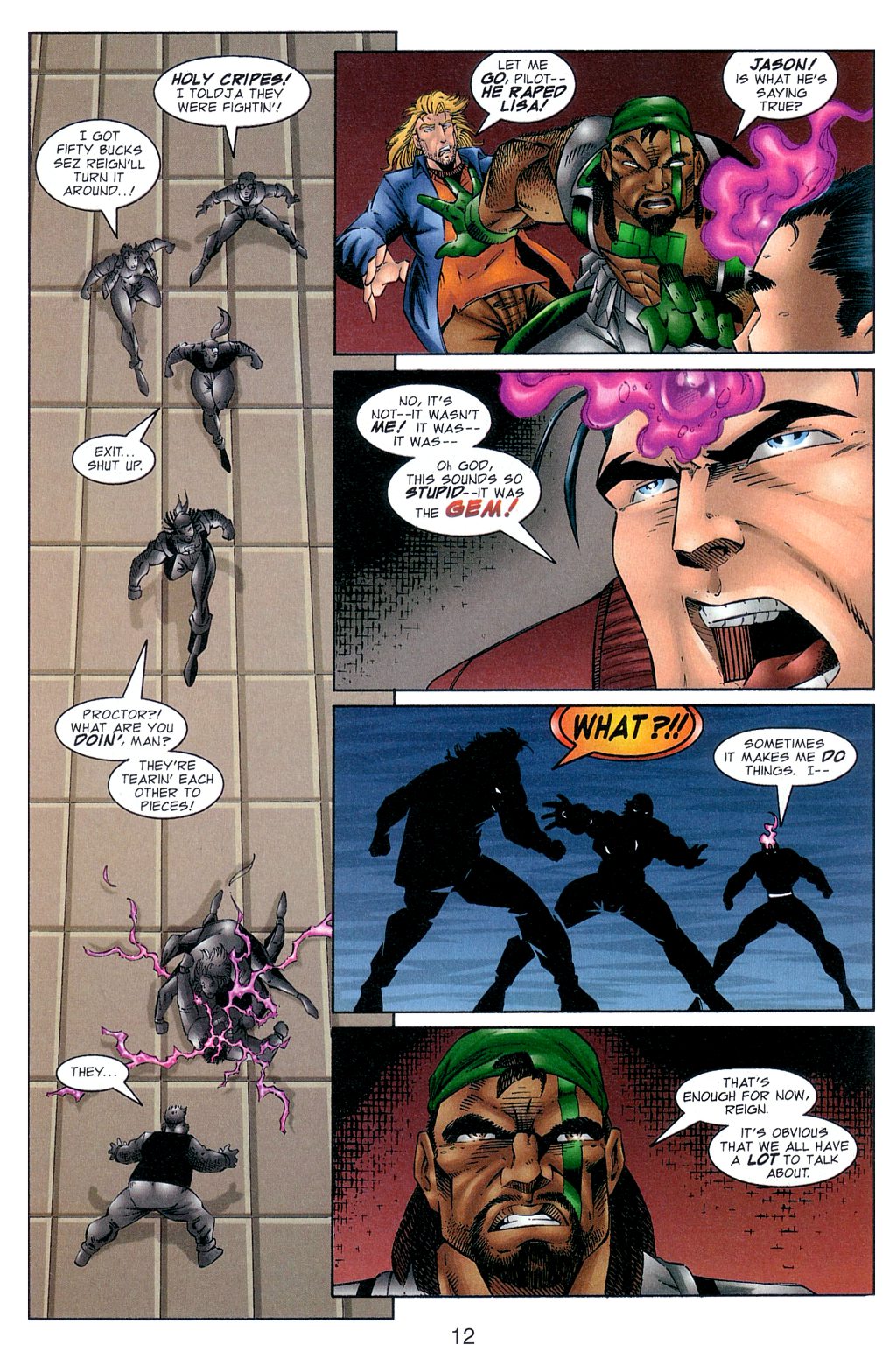 Read online NewMen comic -  Issue #9 - 13