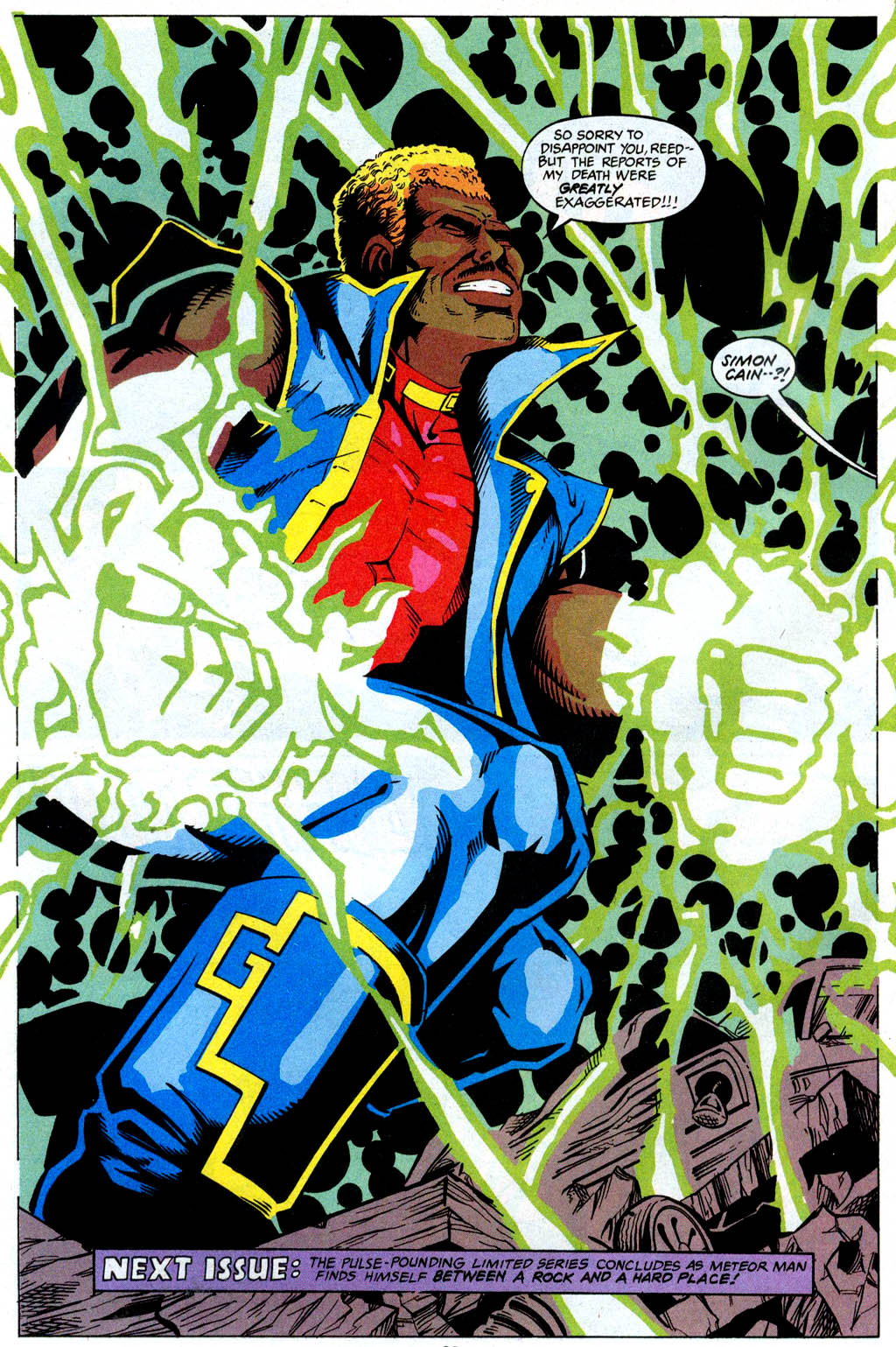 Read online Meteor Man comic -  Issue #5 - 23