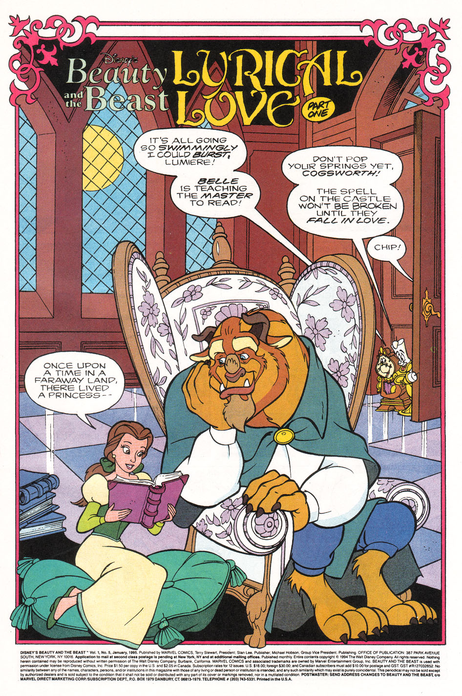 Read online Disney's Beauty and the Beast comic -  Issue #5 - 3