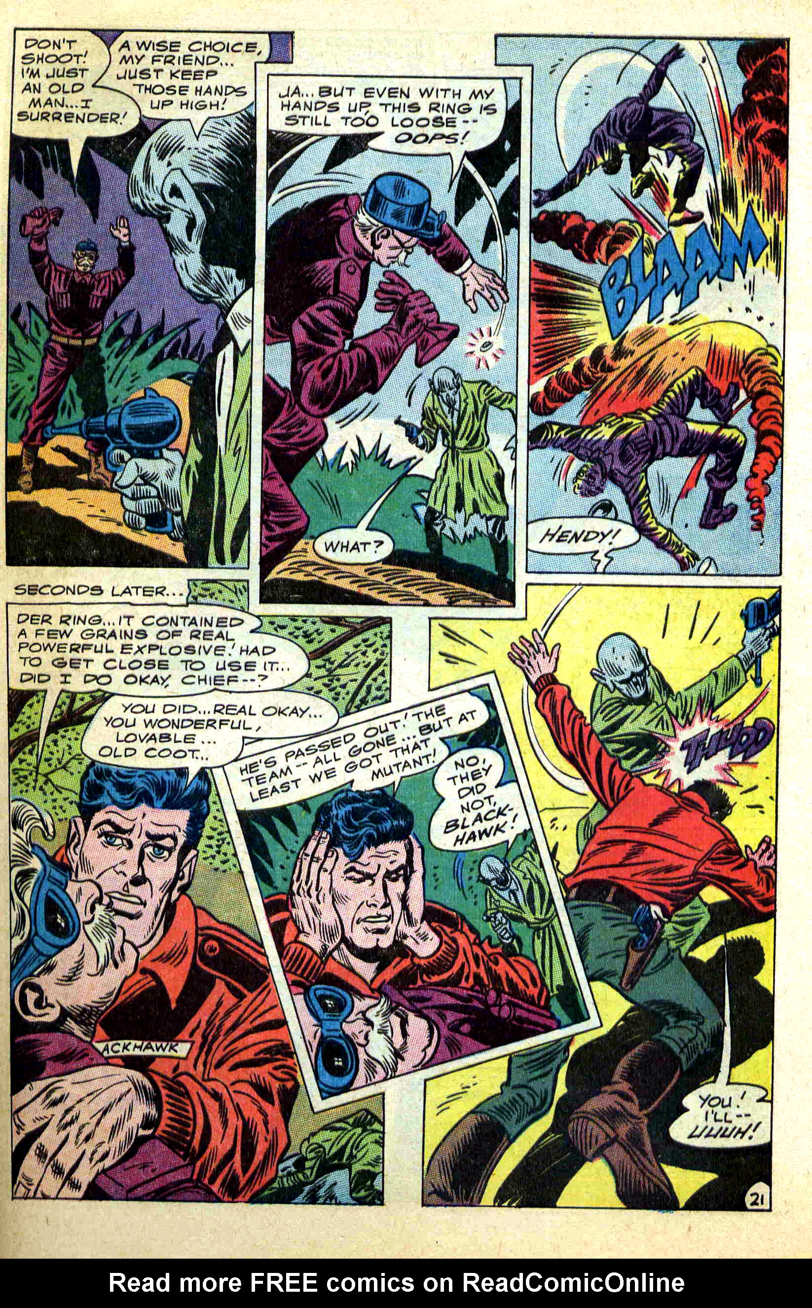 Read online Blackhawk (1957) comic -  Issue #236 - 23