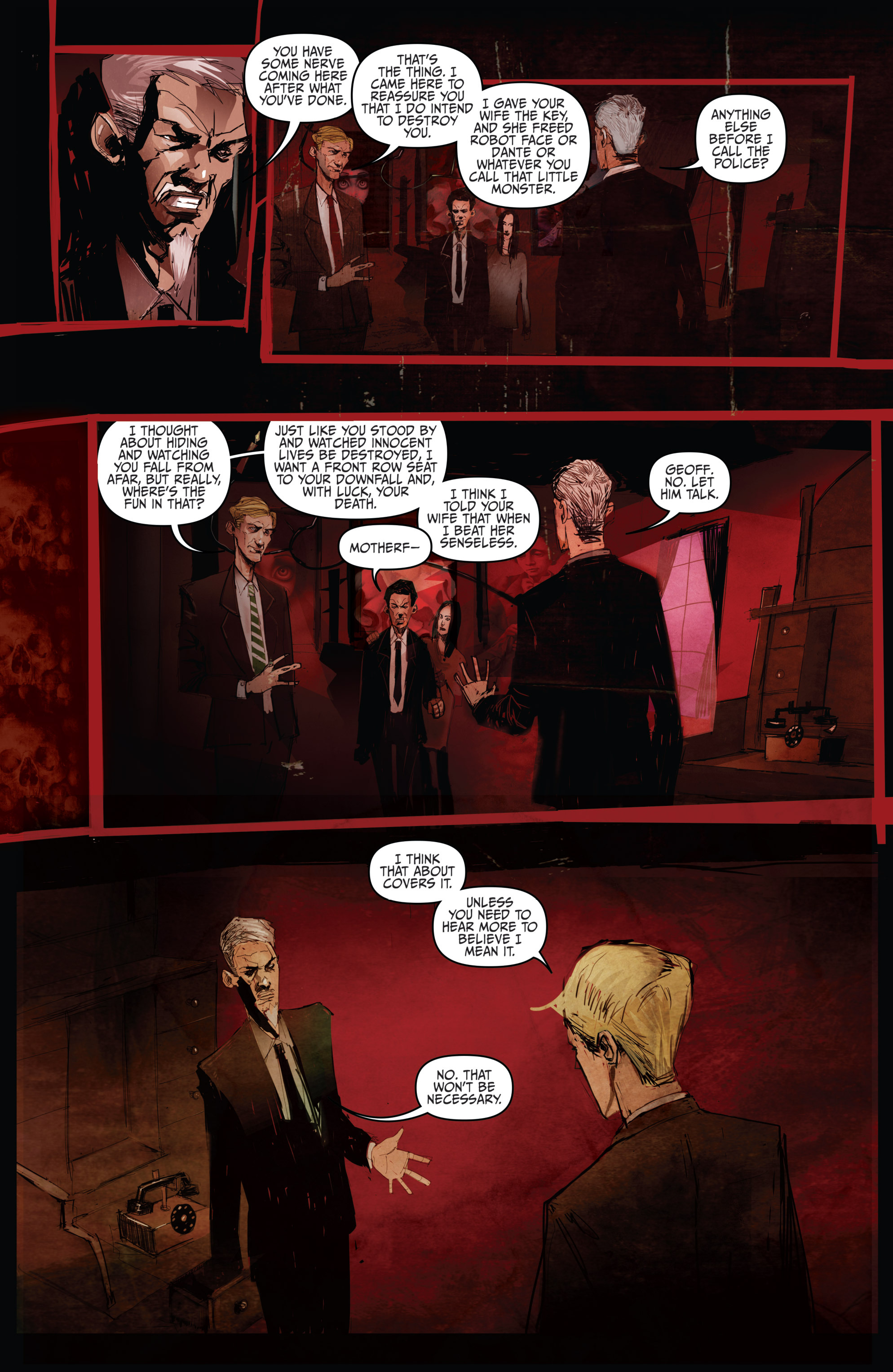 Read online The October Faction comic -  Issue #3 - 21