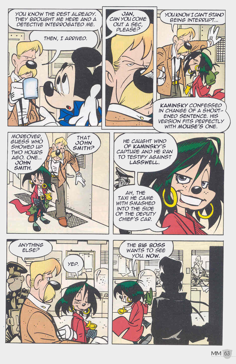 Read online Mickey Mouse Mystery Magazine comic -  Issue #0 - 63