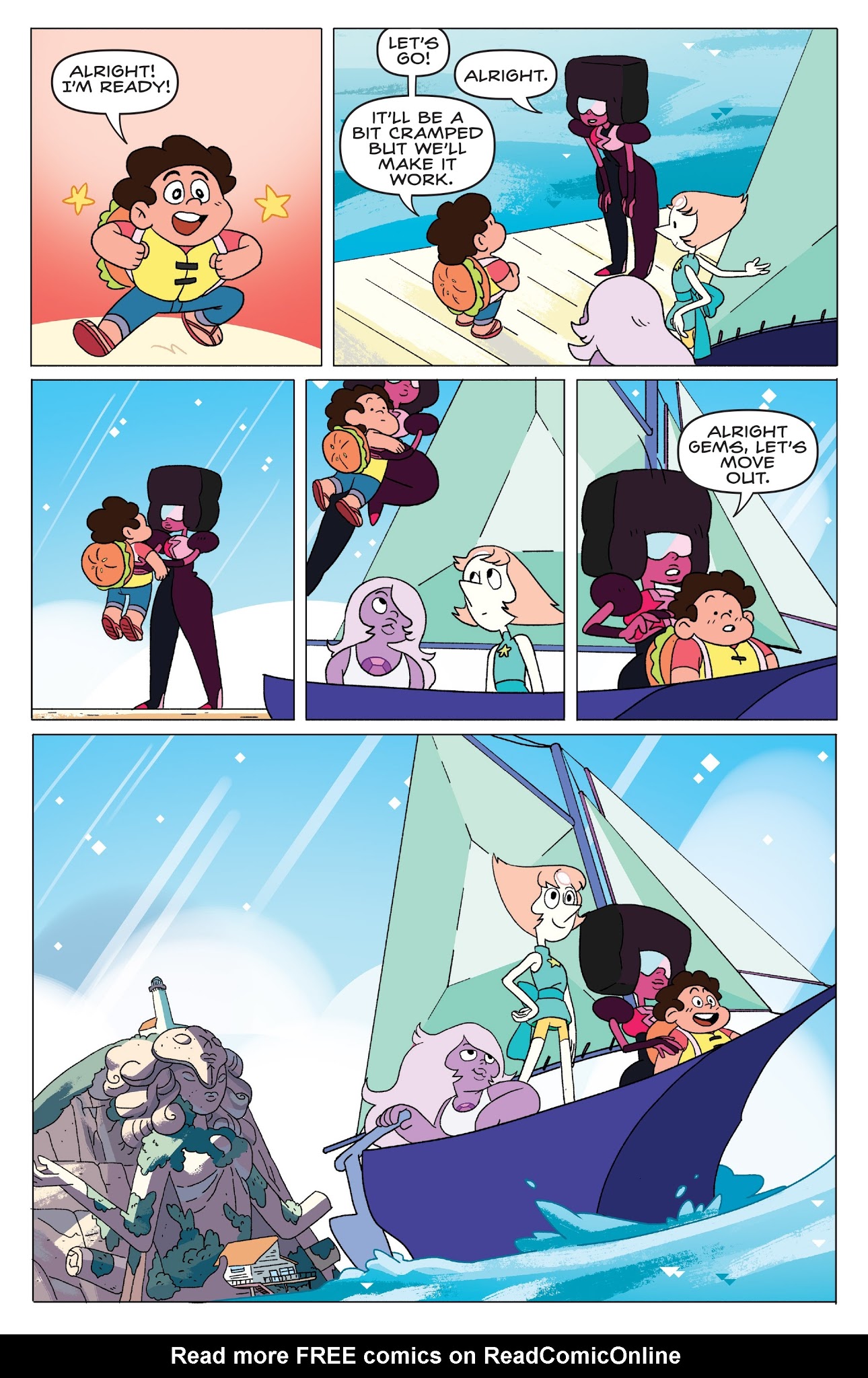 Read online Steven Universe Ongoing comic -  Issue #7 - 8