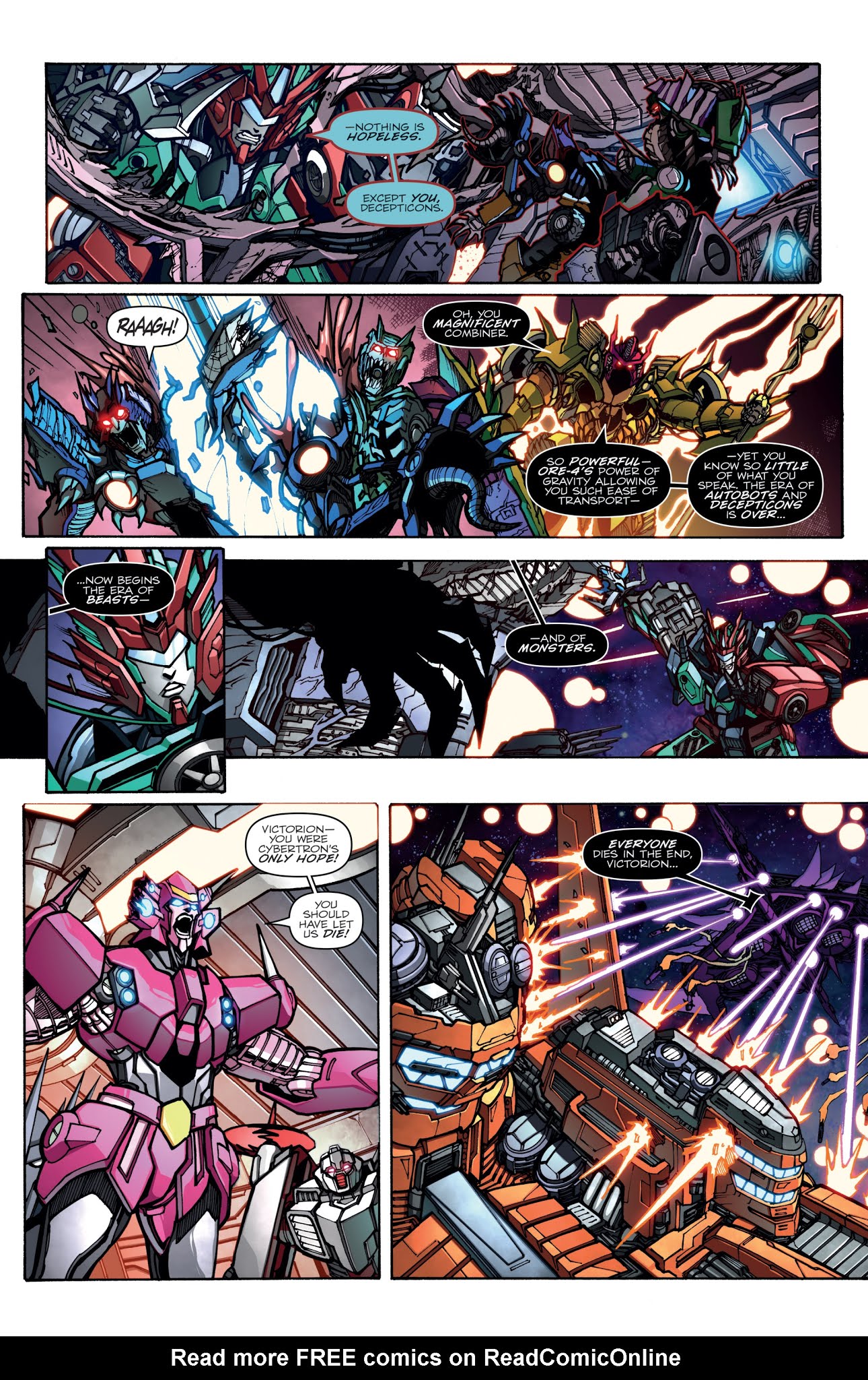 Read online Transformers: Unicron comic -  Issue #3 - 13