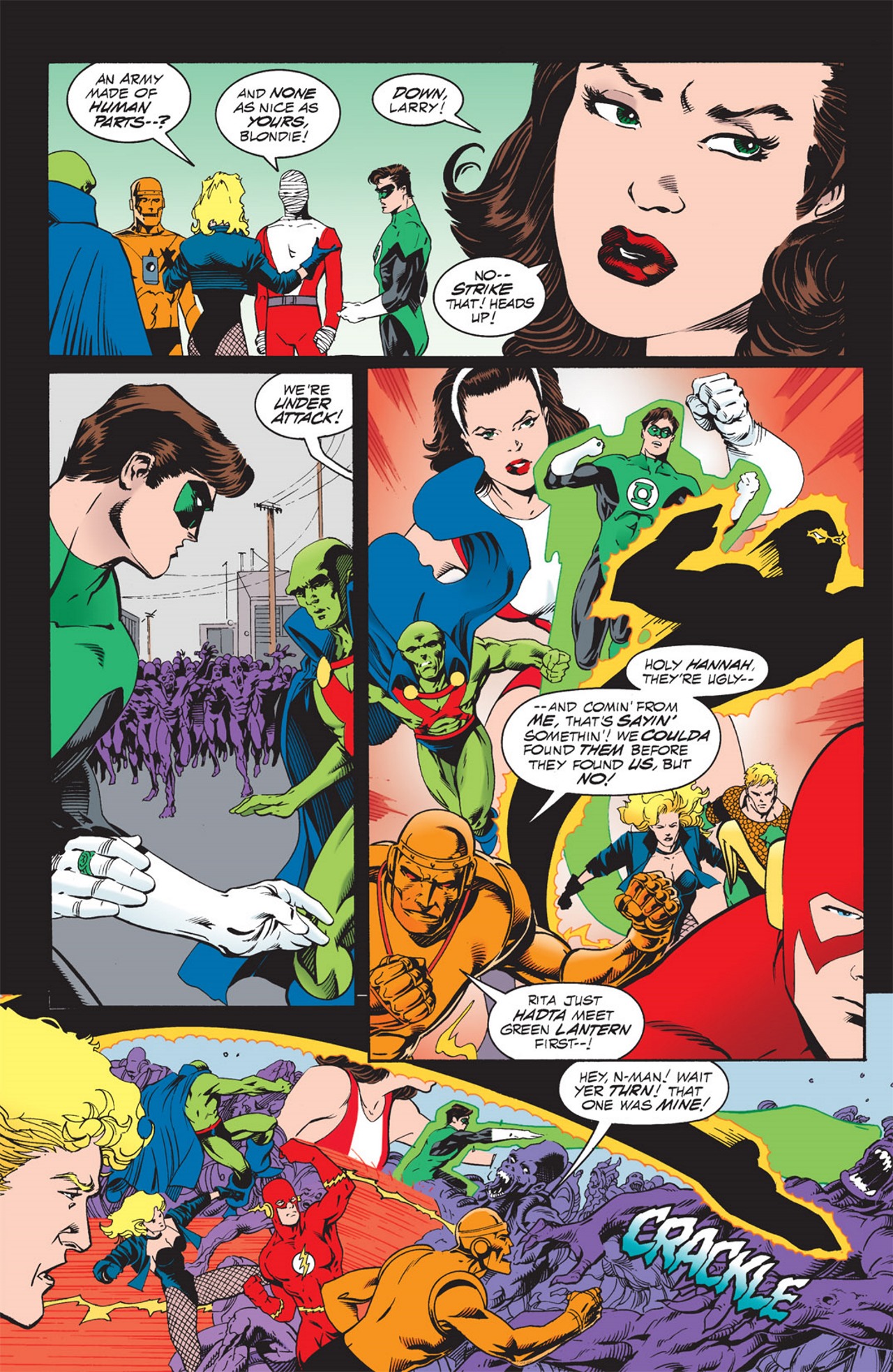 Read online JLA: Year One comic -  Issue #5 - 16