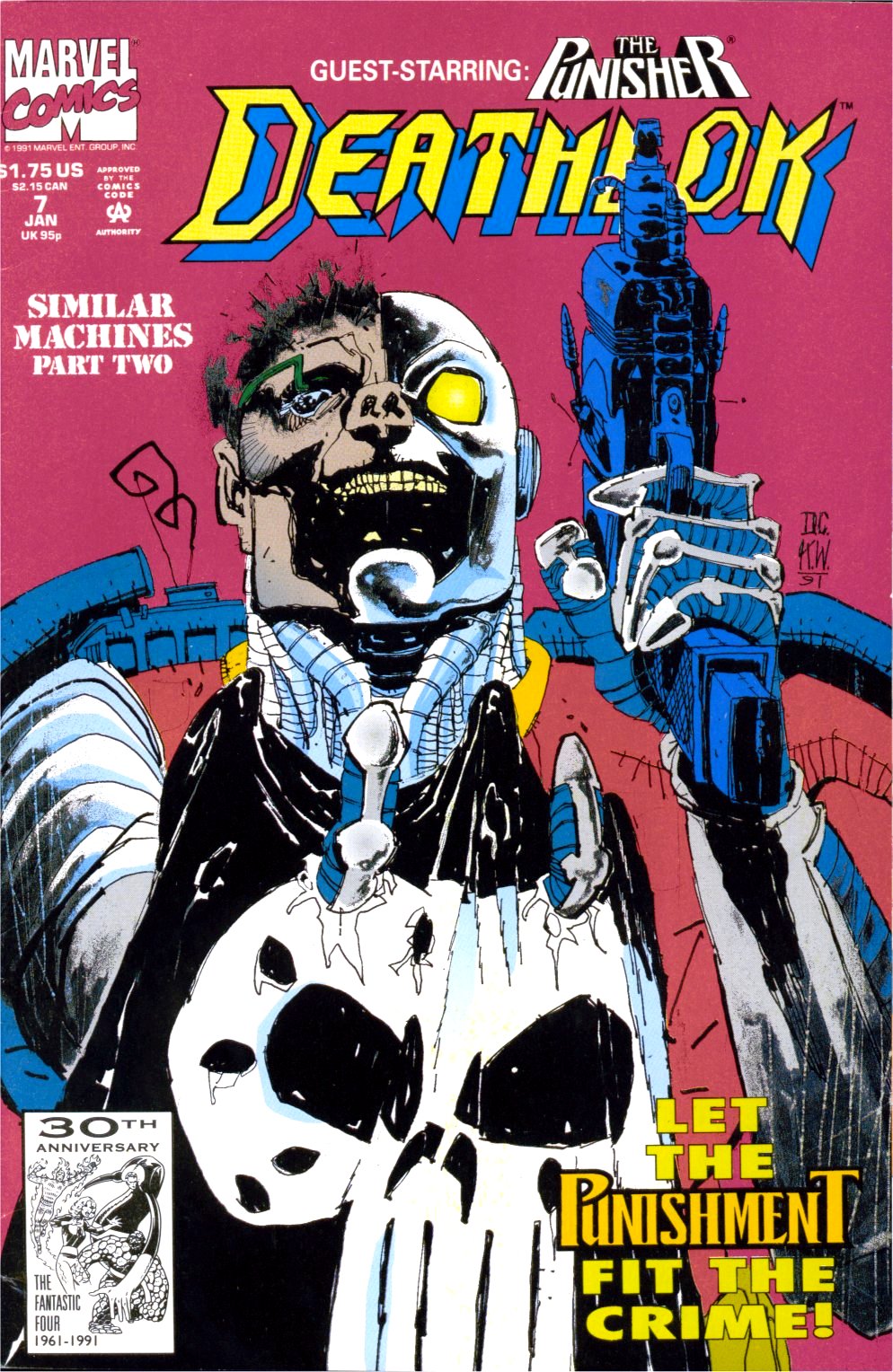 Read online Deathlok (1991) comic -  Issue #7 - 1