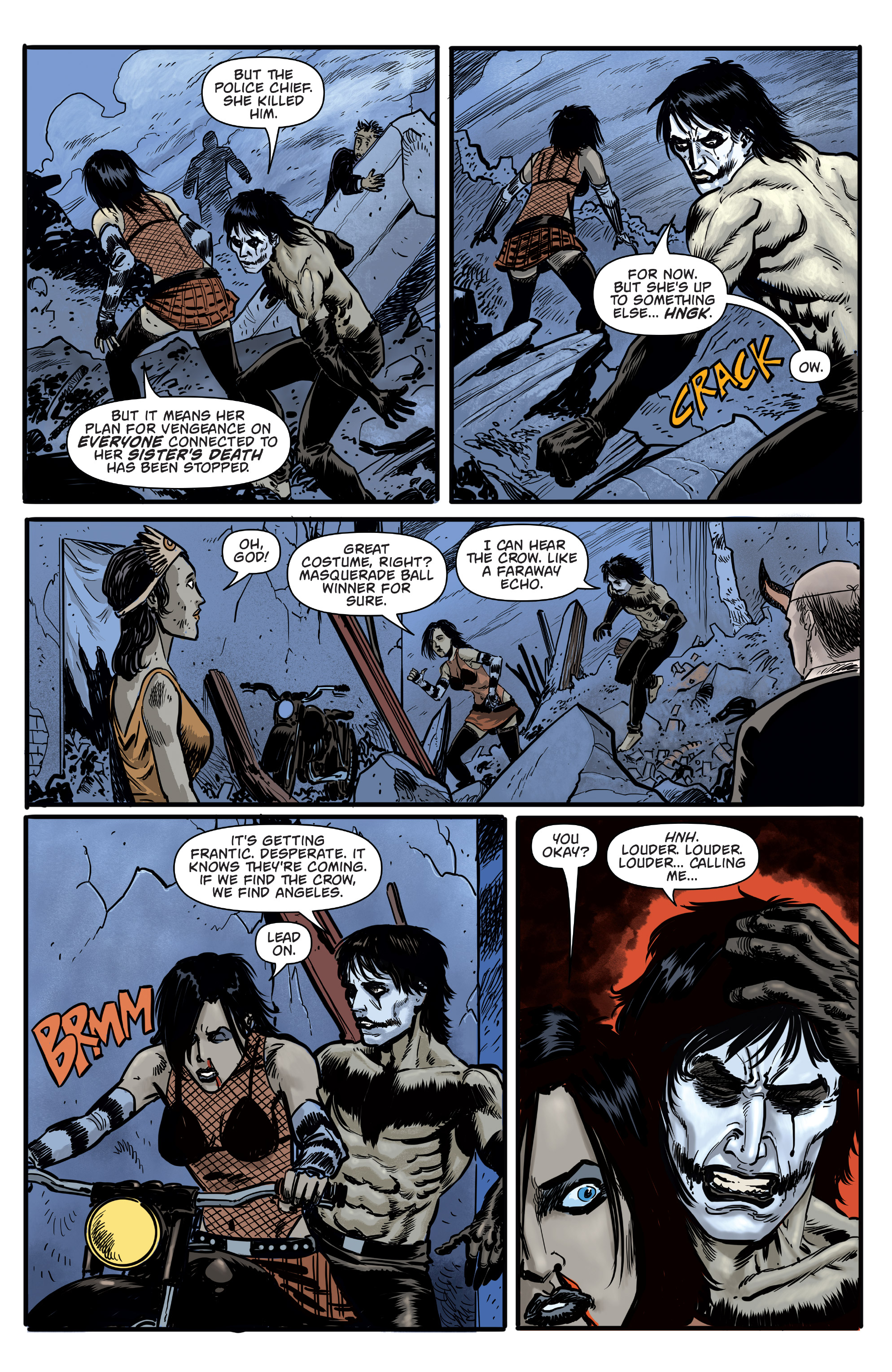 Read online Crow: Hack/Slash comic -  Issue #4 - 4