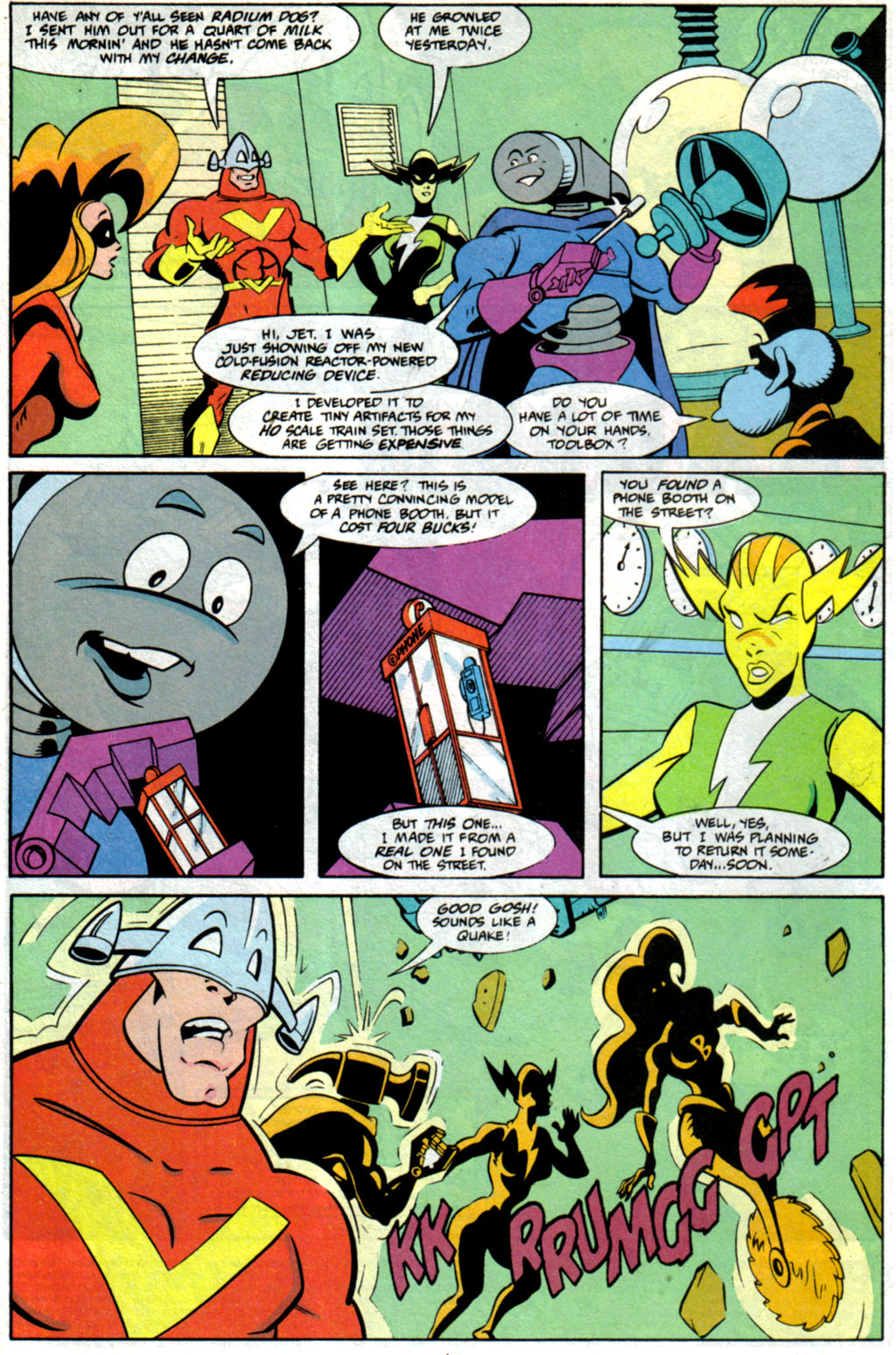 Read online Defenders of Dynatron City comic -  Issue #5 - 2