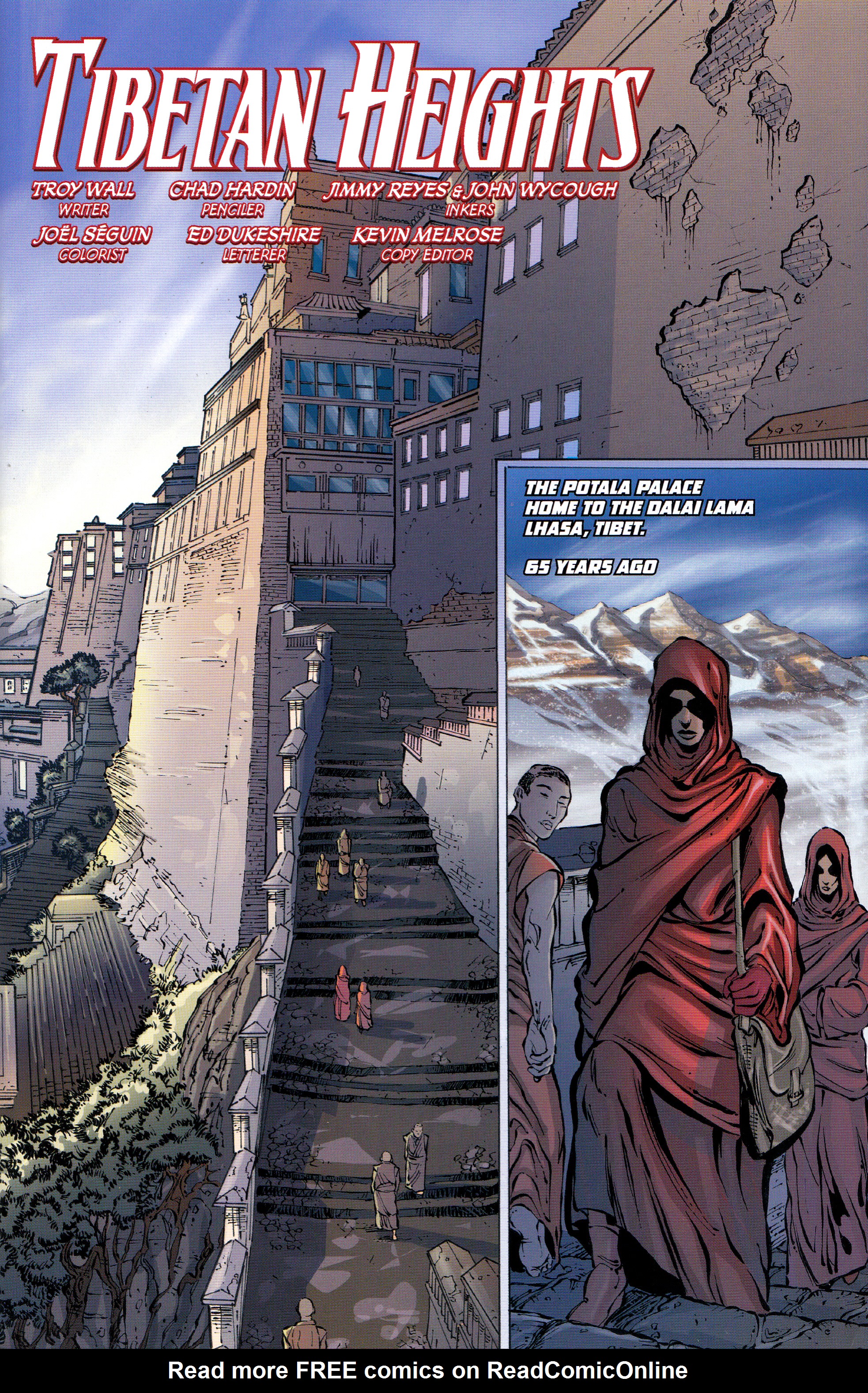 Read online BloodRayne: Tibetan Heights comic -  Issue # Full - 3