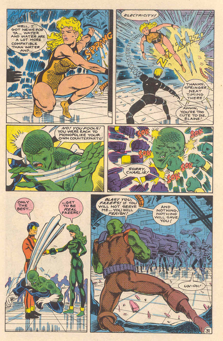 Read online Faze One Fazers comic -  Issue #4 - 33