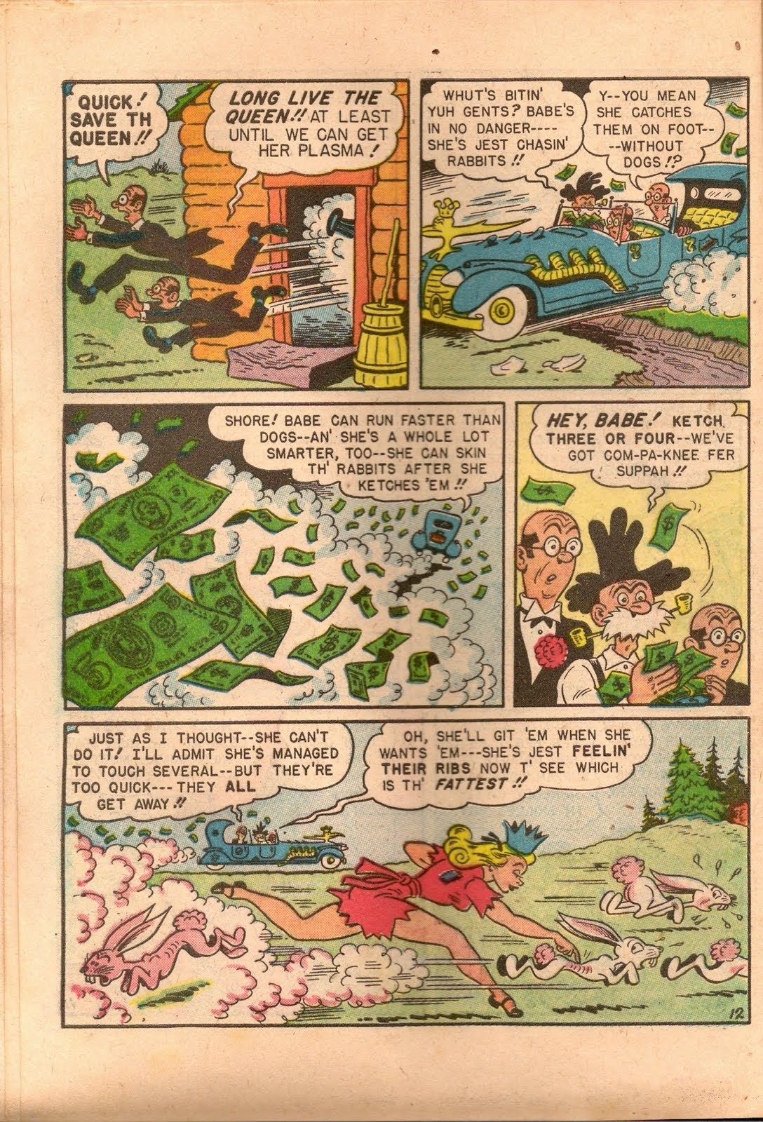 Read online Babe (1948) comic -  Issue #3 - 12
