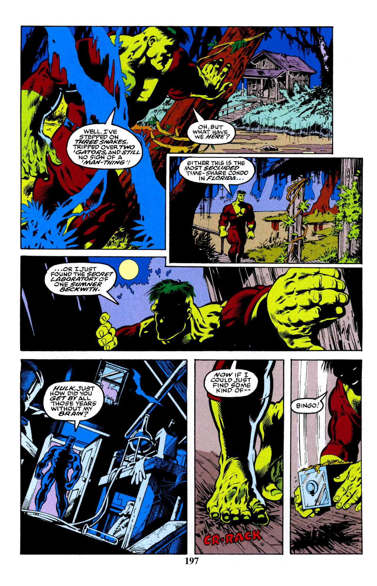 Read online Hulk Visionaries: Peter David comic -  Issue # TPB 7 - 196