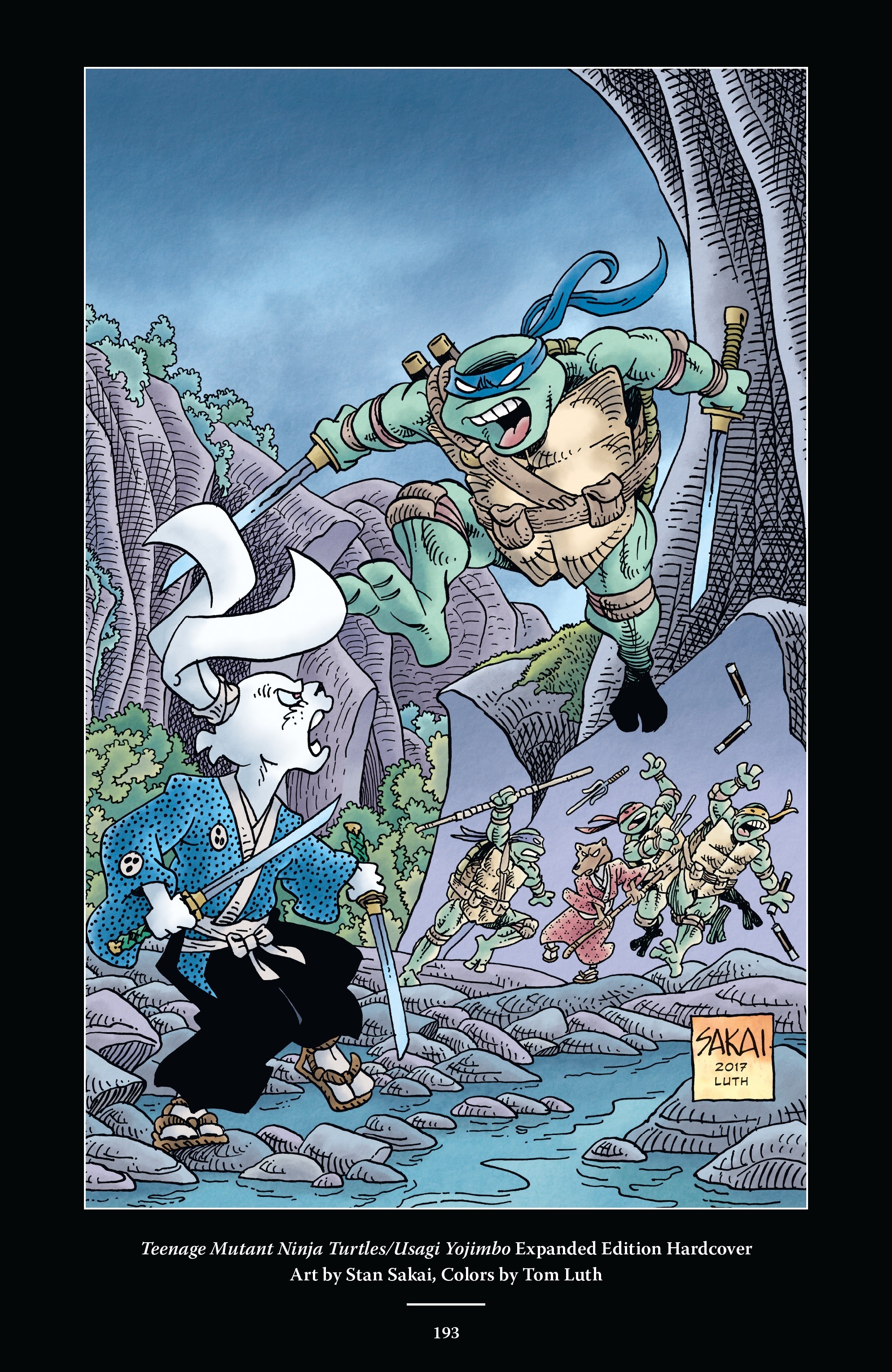 Read online Usagi Yojimbo/Teenage Mutant Ninja Turtles: The Complete Collection comic -  Issue # TPB (Part 2) - 82