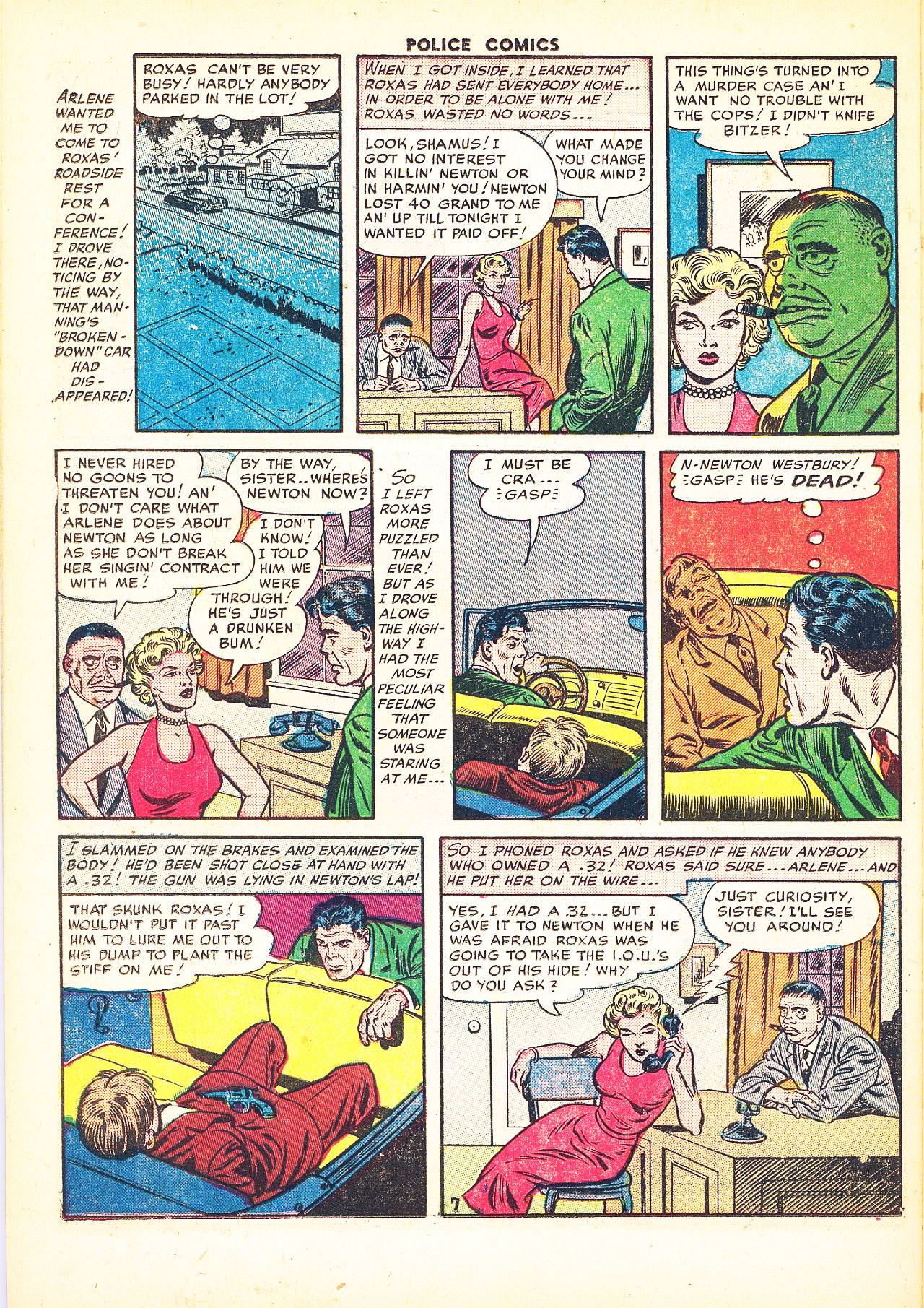 Read online Police Comics comic -  Issue #124 - 26
